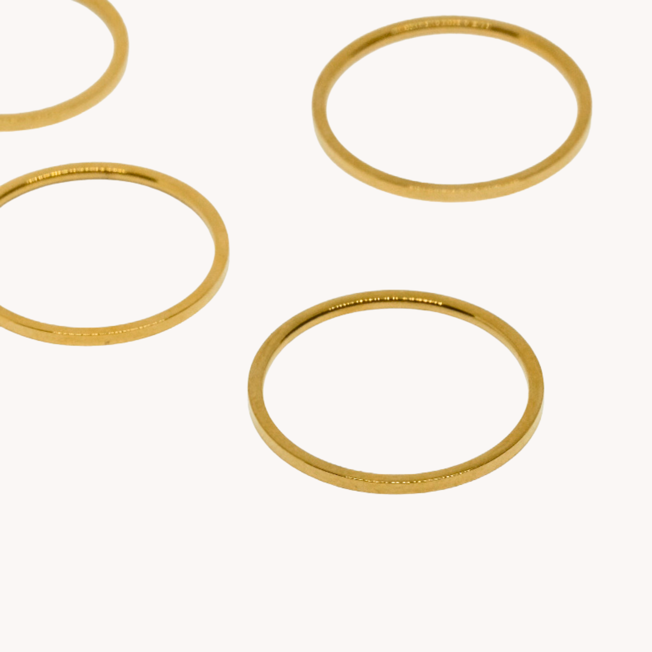 SET 5 ANELLI SOTTILI
