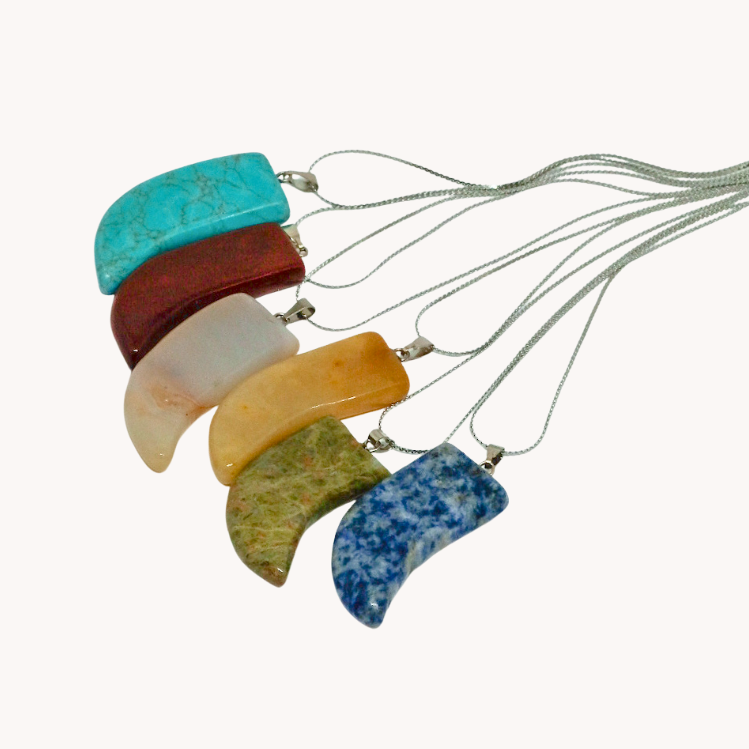 COLLANA CORNO ARGENTO