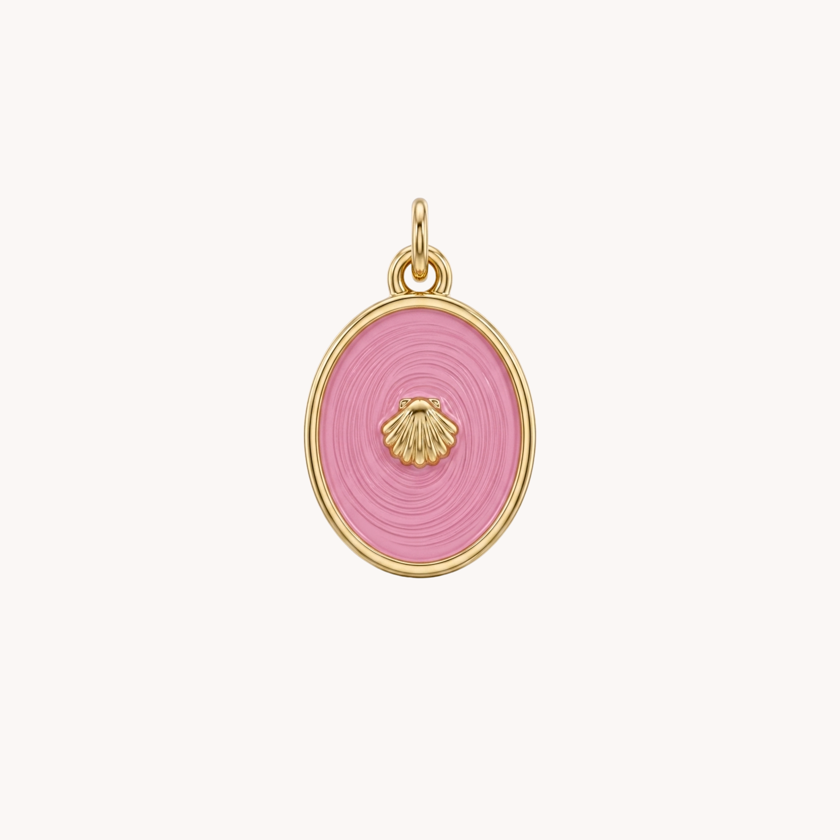 CIONDOLO CONCHIGLIA ROSA