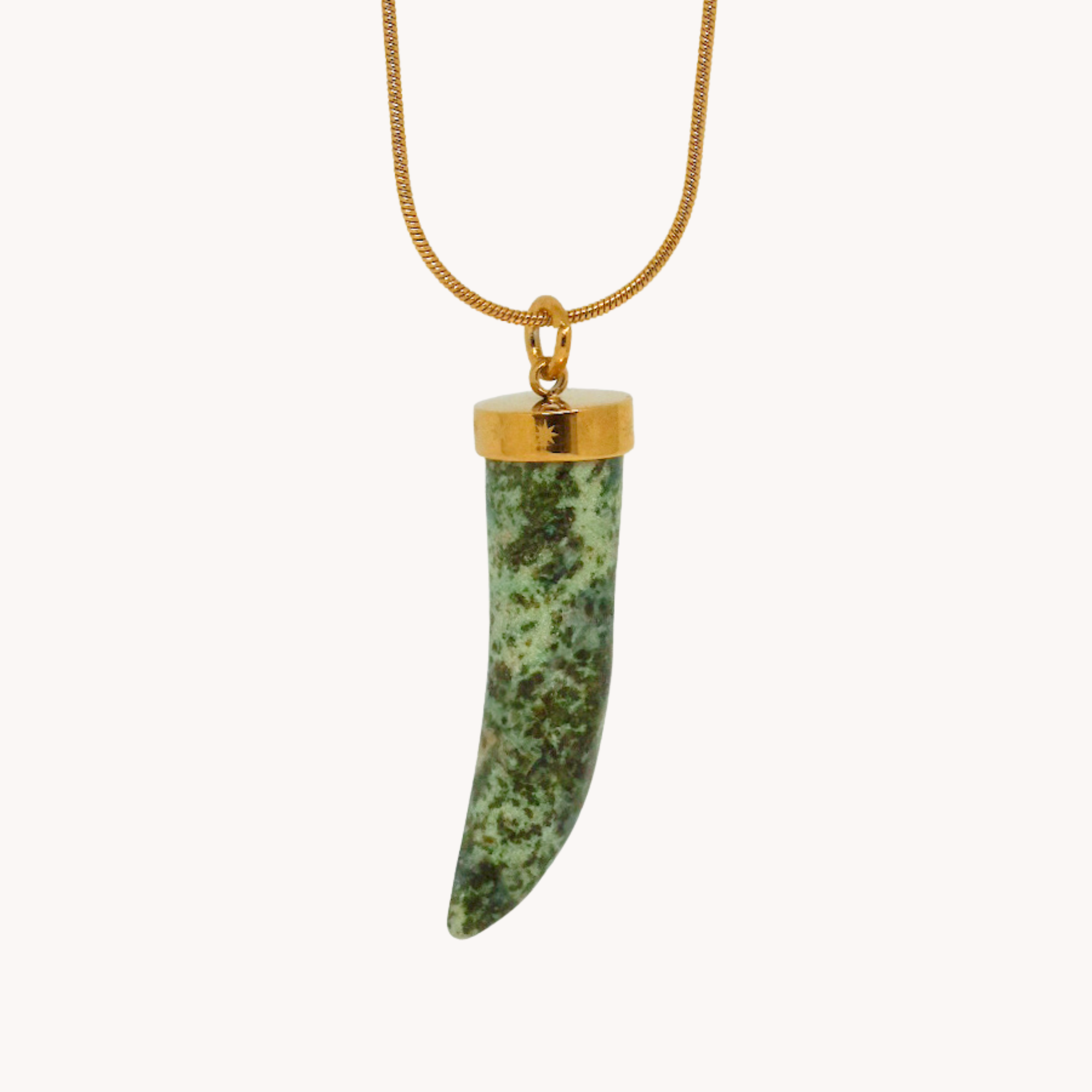 COLLANA CORNO VERDE