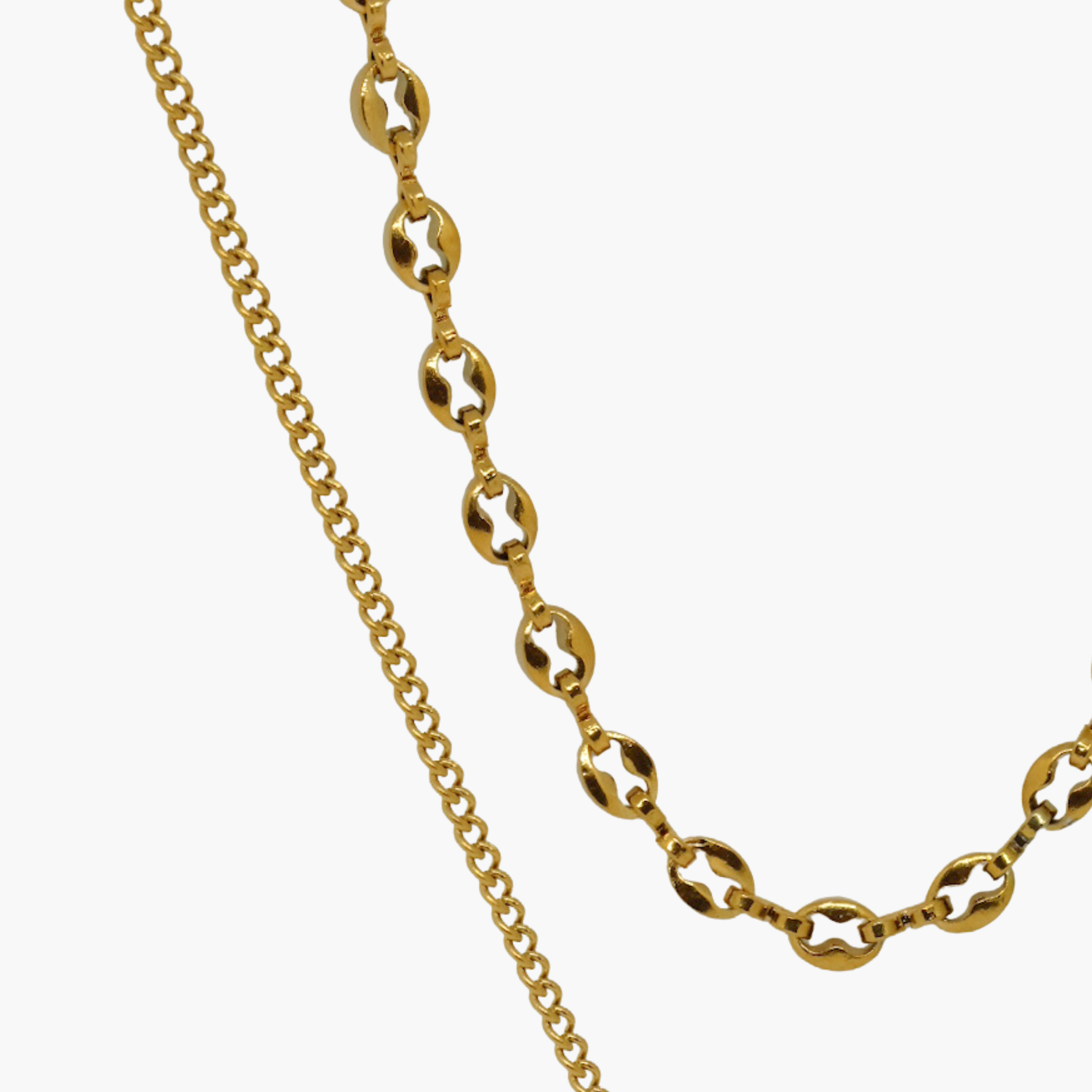 DOPPIA COLLANA MEDAGLIA OCCHIO