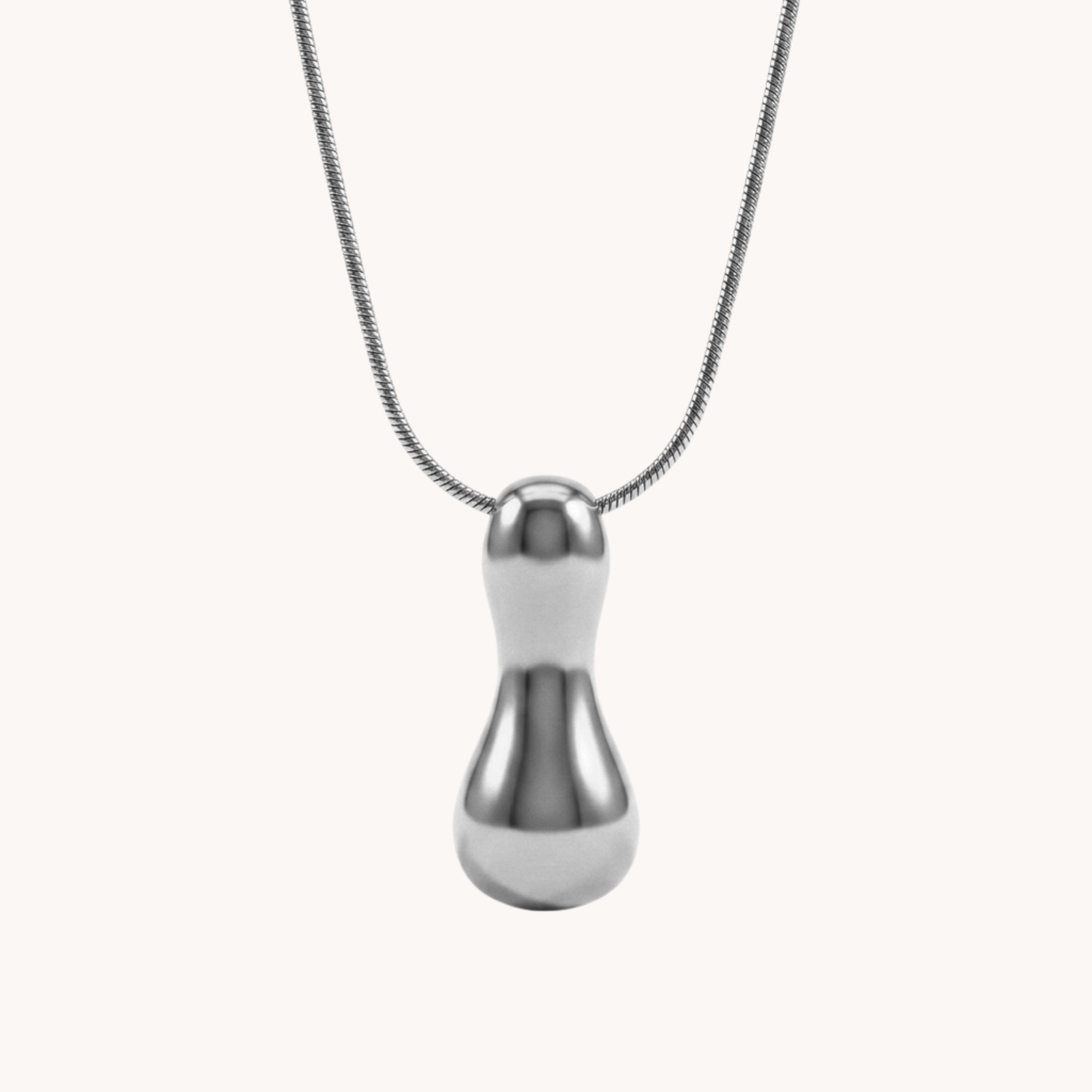 COLLANA IDENTITY IN ACCIAIO - scegli la tua lettera