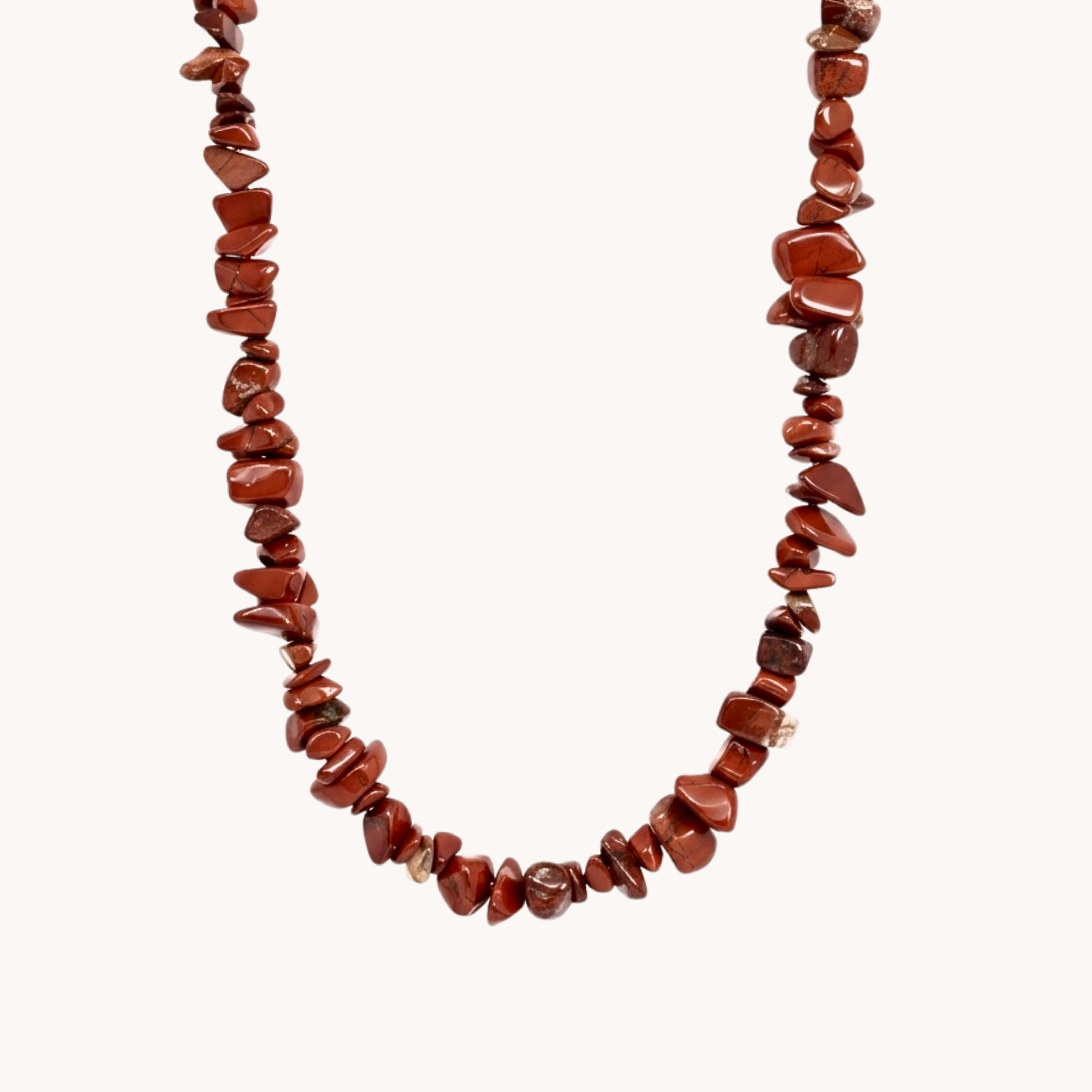 GIROCOLLO AGATE CHIPS - collana corta di pietre dure naturali a scaglie in acciaio oro o argento