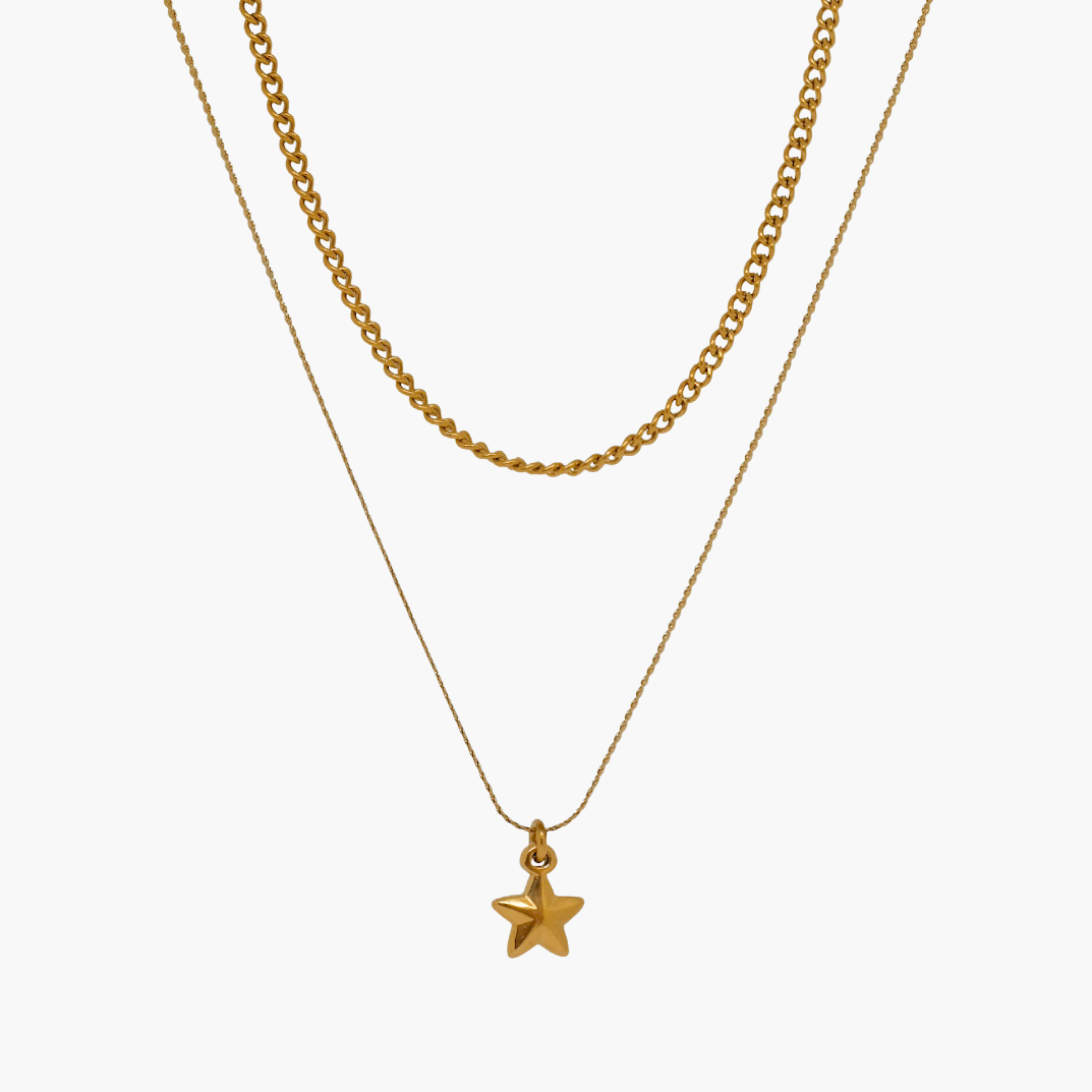 DOPPIA COLLANA STELLA