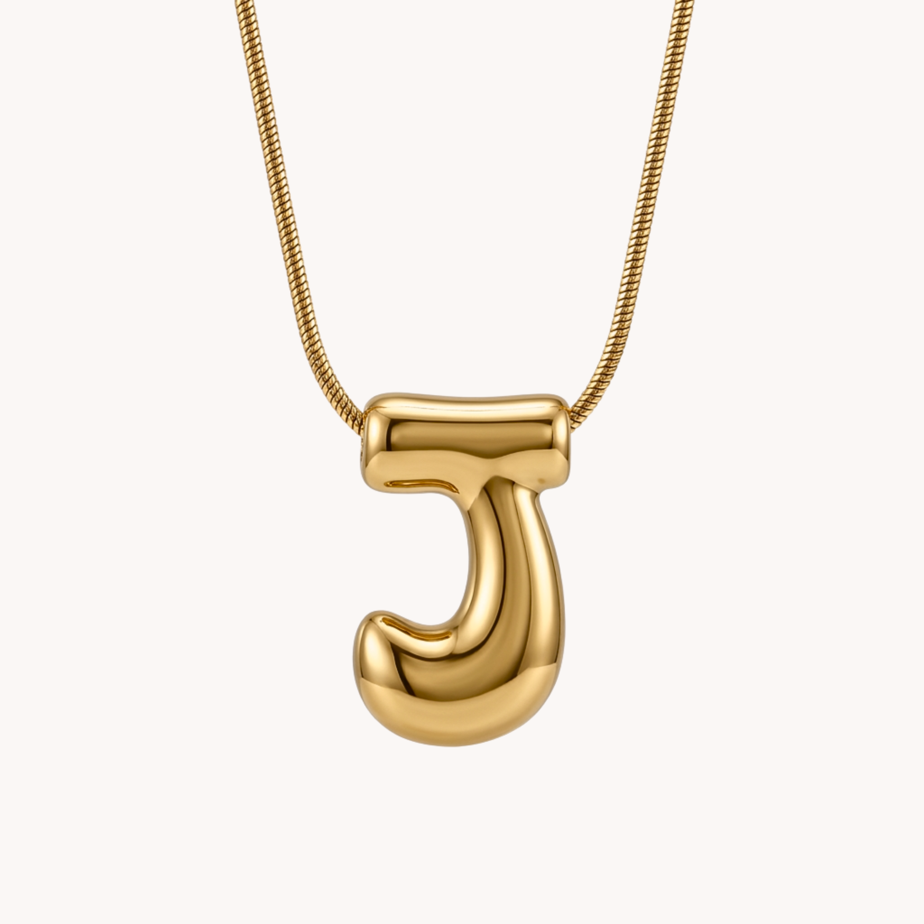 COLLANA IDENTITY IN ACCIAIO - scegli la tua lettera