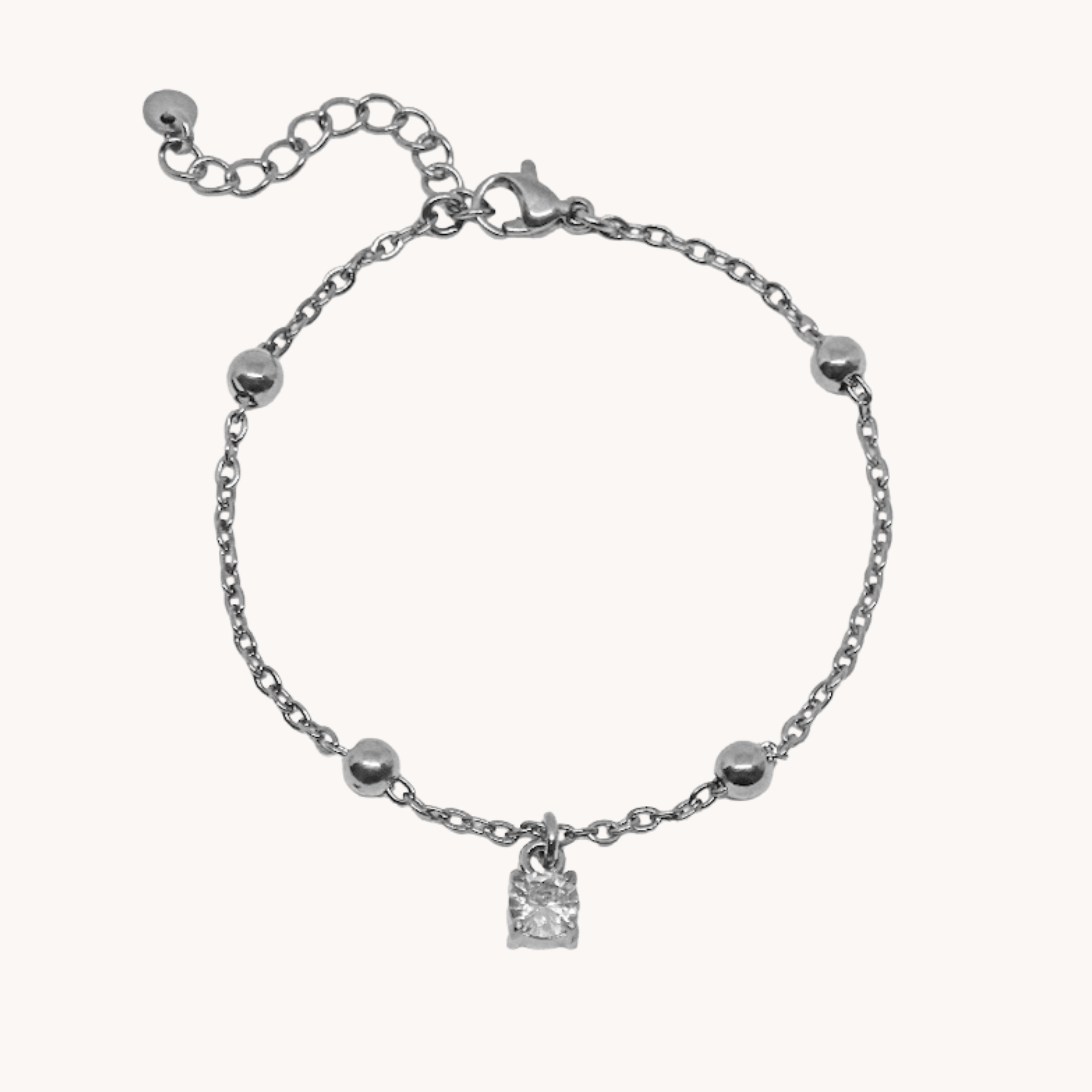 BRACCIALE PALLINI E ZIRCONE