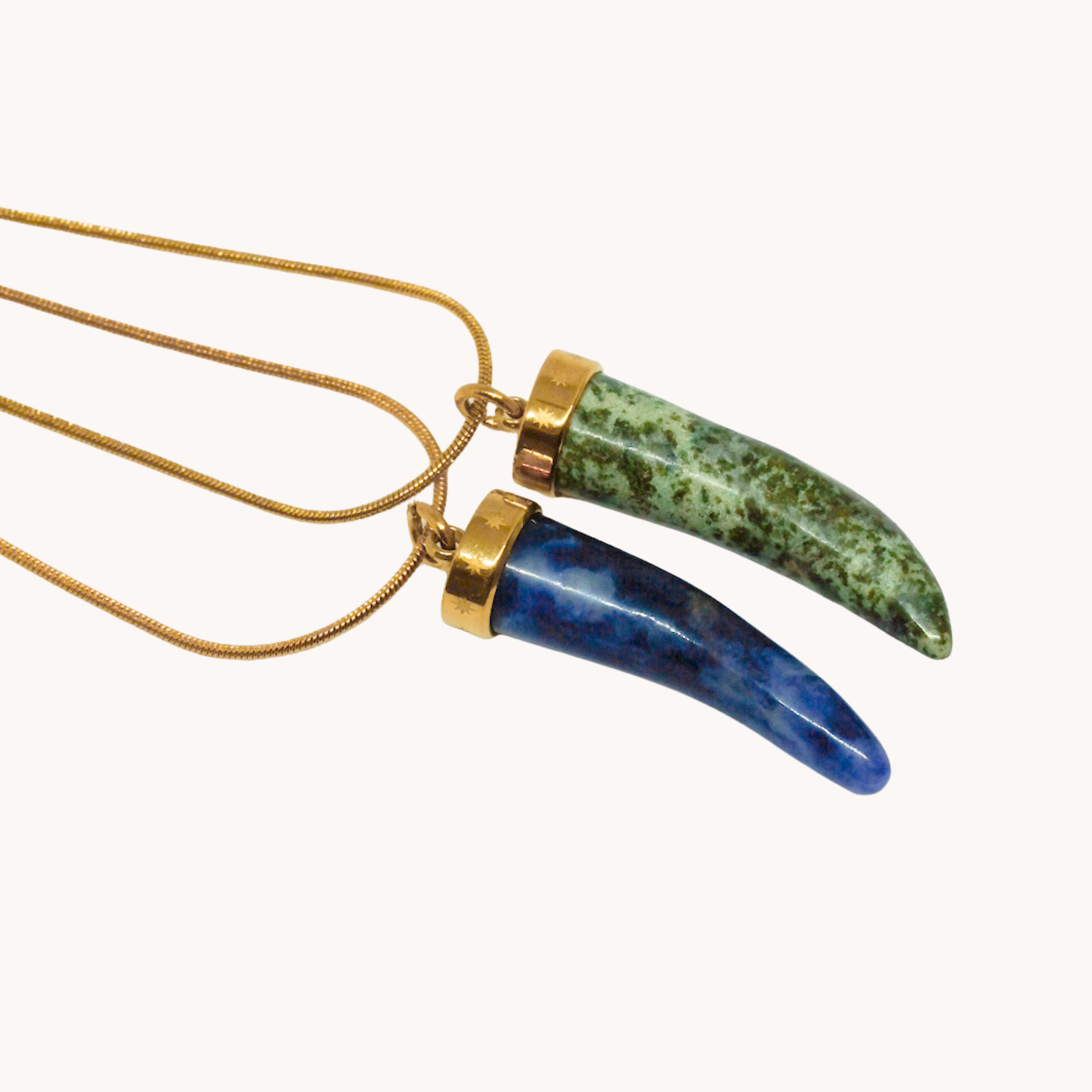 COLLANA CORNO VERDE