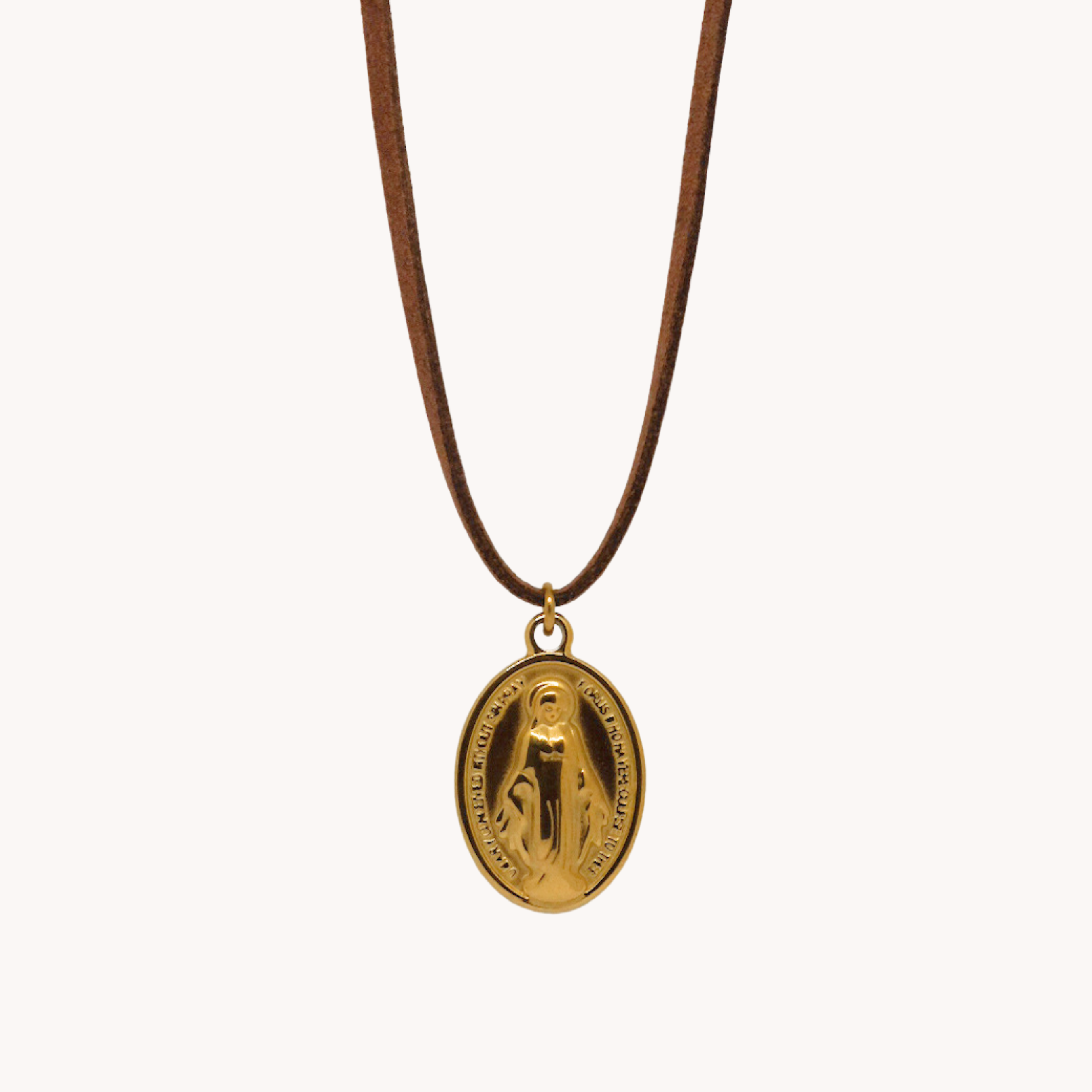 CHOKER SCAMOSCIATO ROSARIO