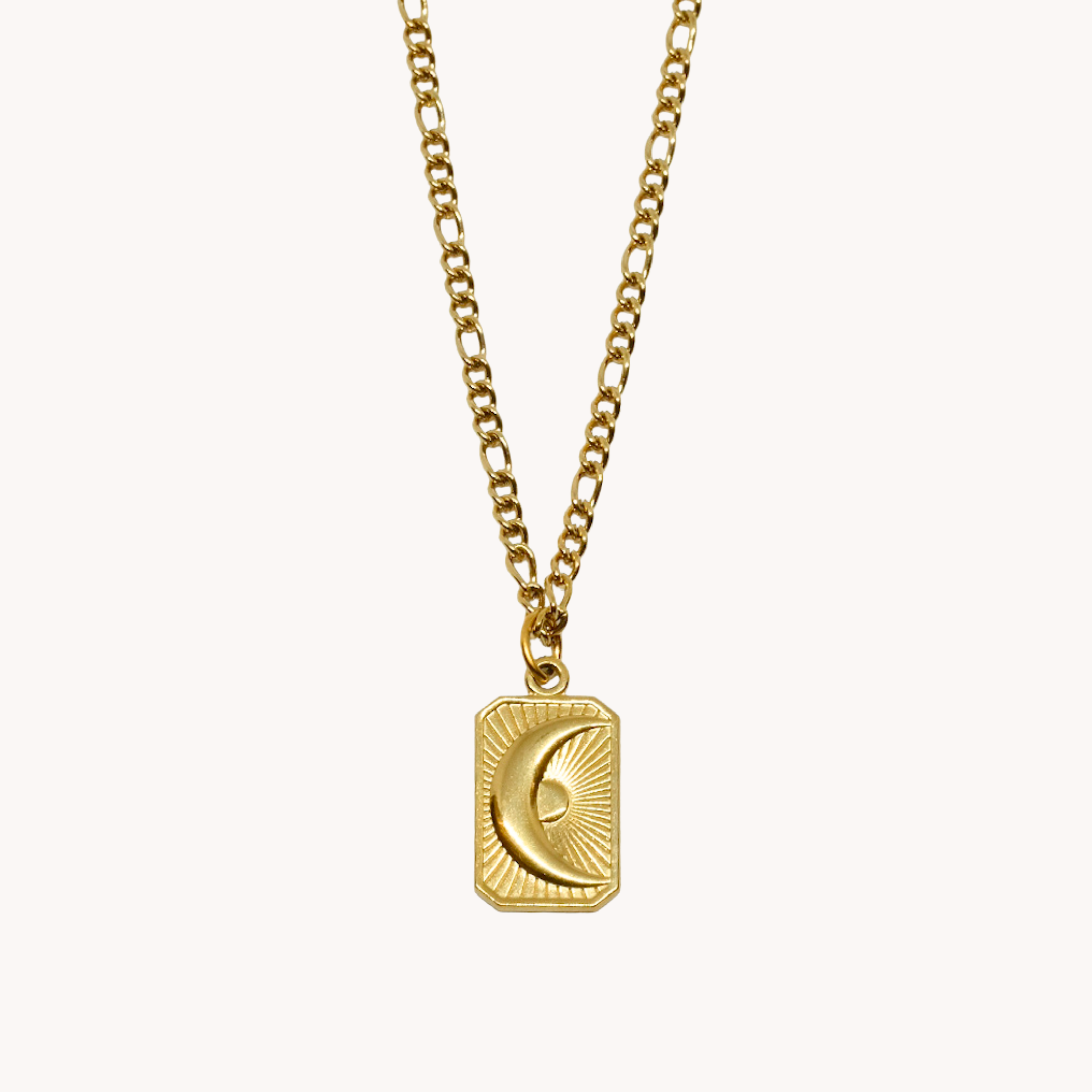 COLLANA MEDAGLIA LUNA