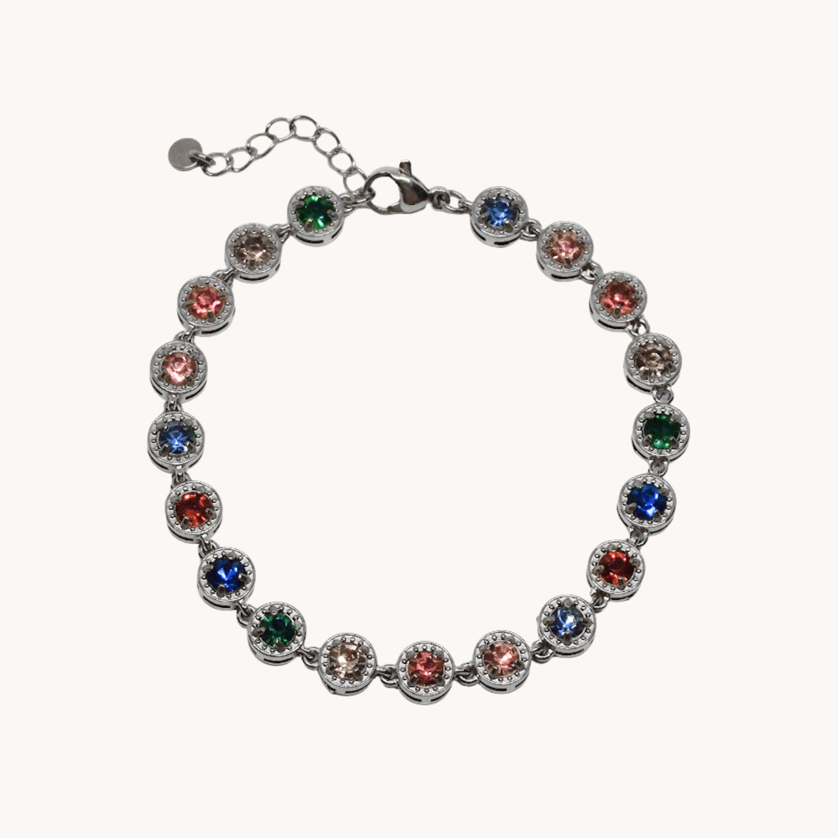 BRACCIALE TENNIS RAINBOW