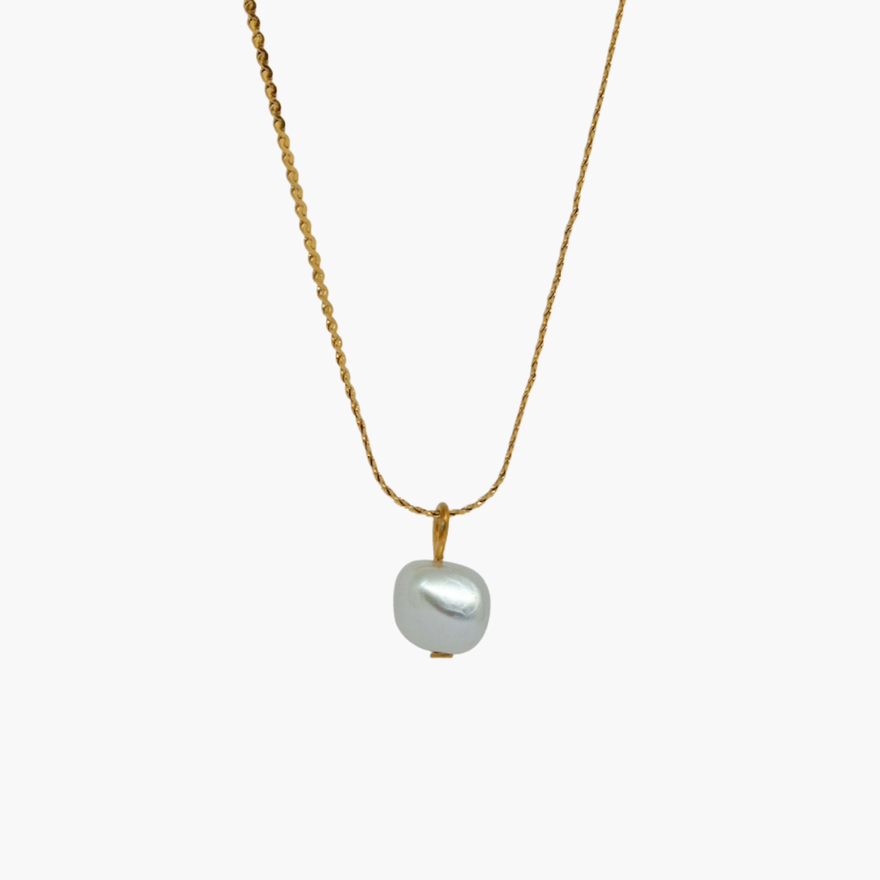 COLLANA PERLA SILVER