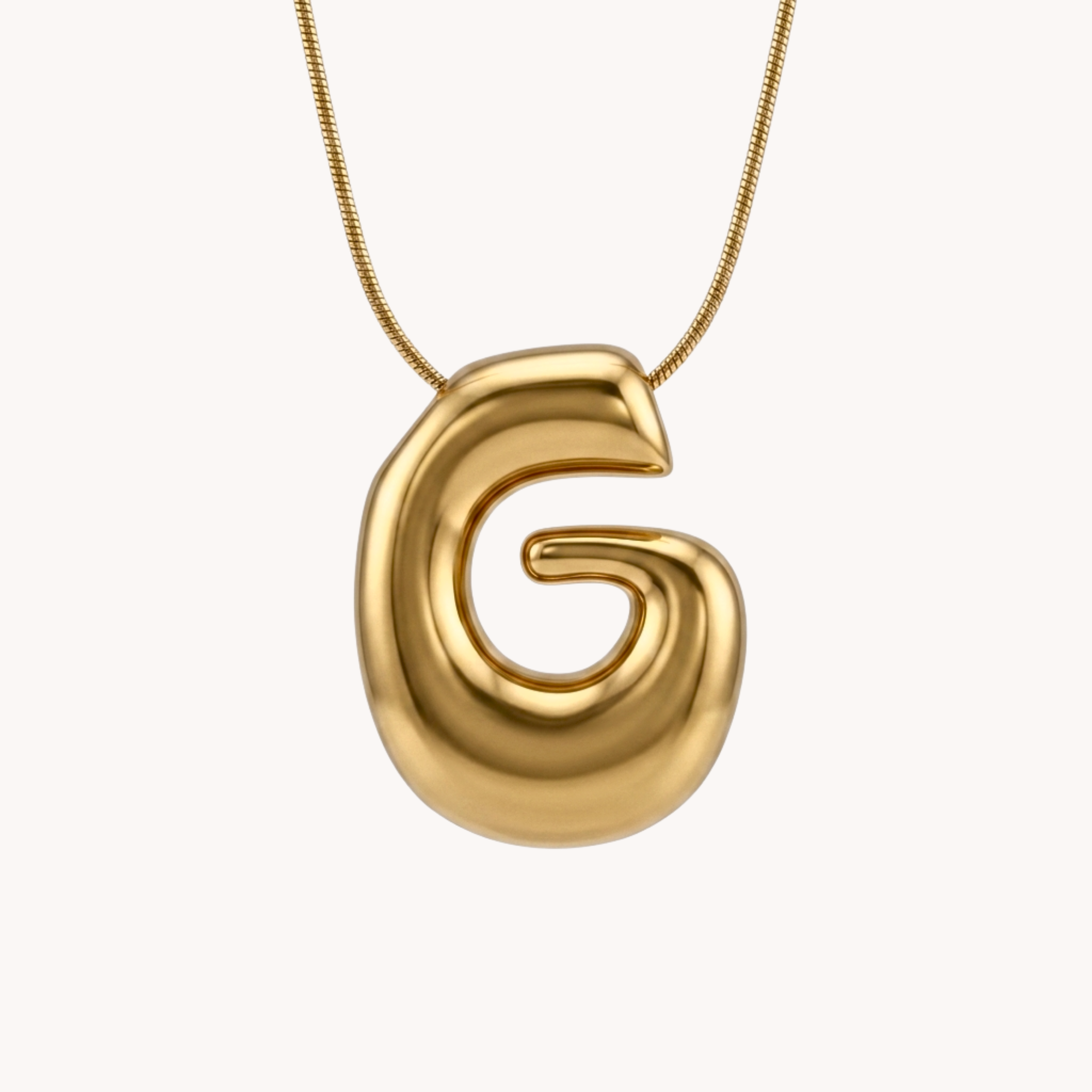 COLLANA IDENTITY IN ACCIAIO - scegli la tua lettera