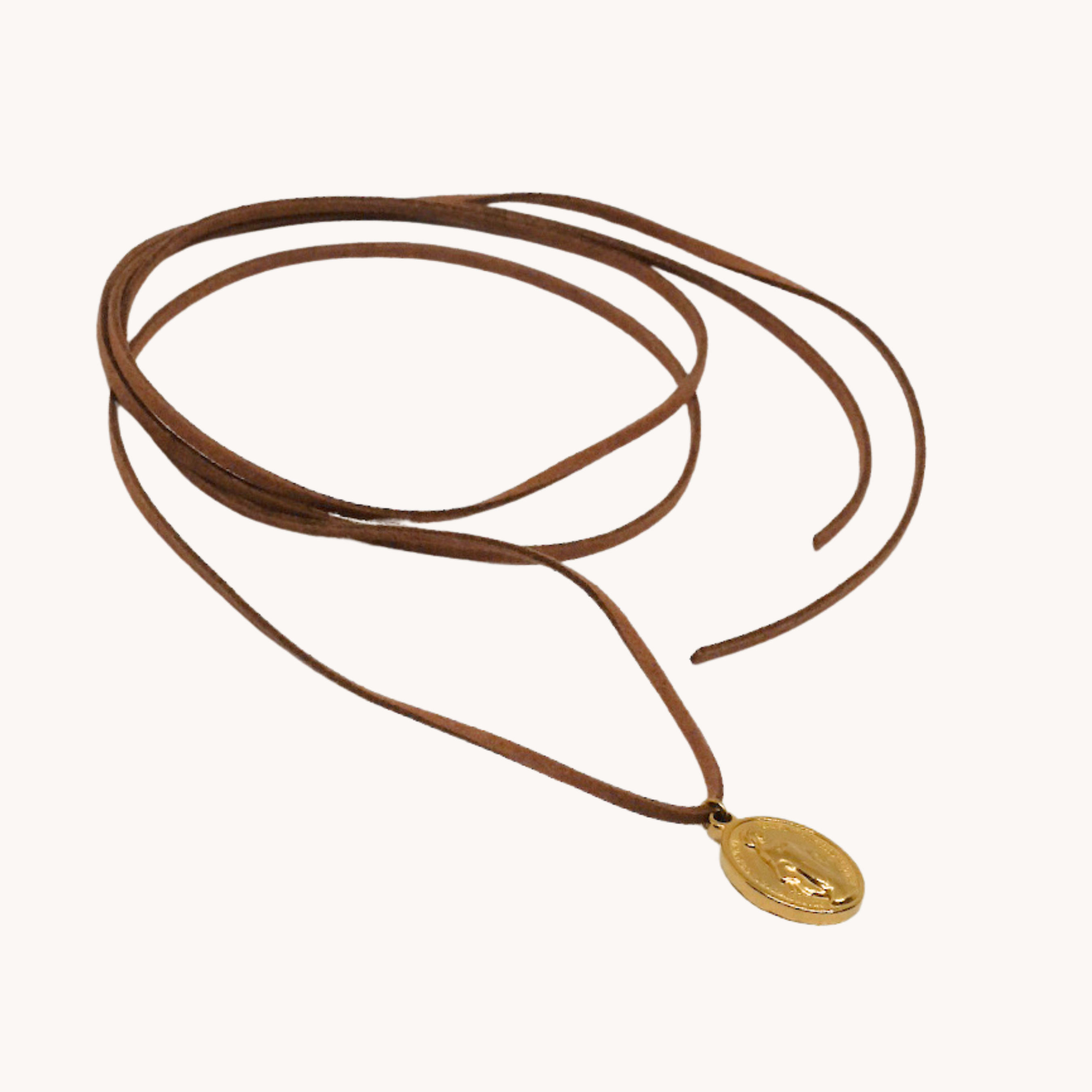 CHOKER SCAMOSCIATO ROSARIO