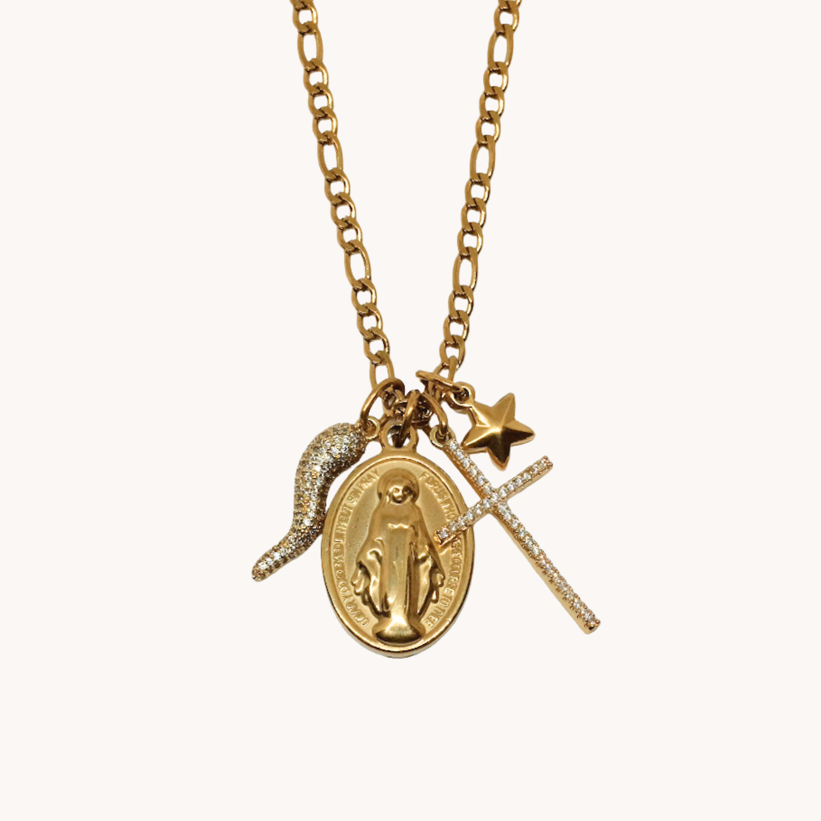 COLLANA CHARMS ROSARIO