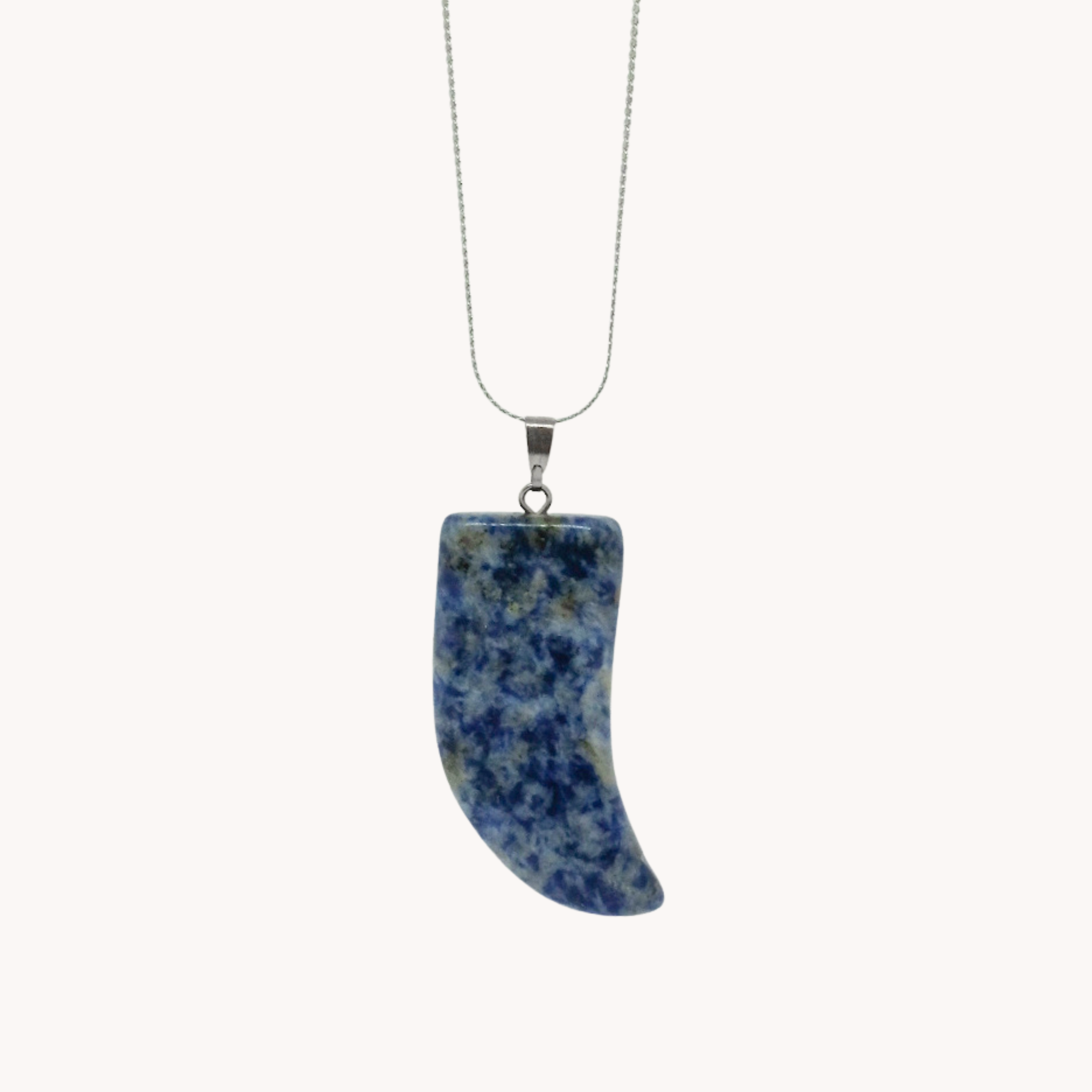COLLANA CORNO ARGENTO
