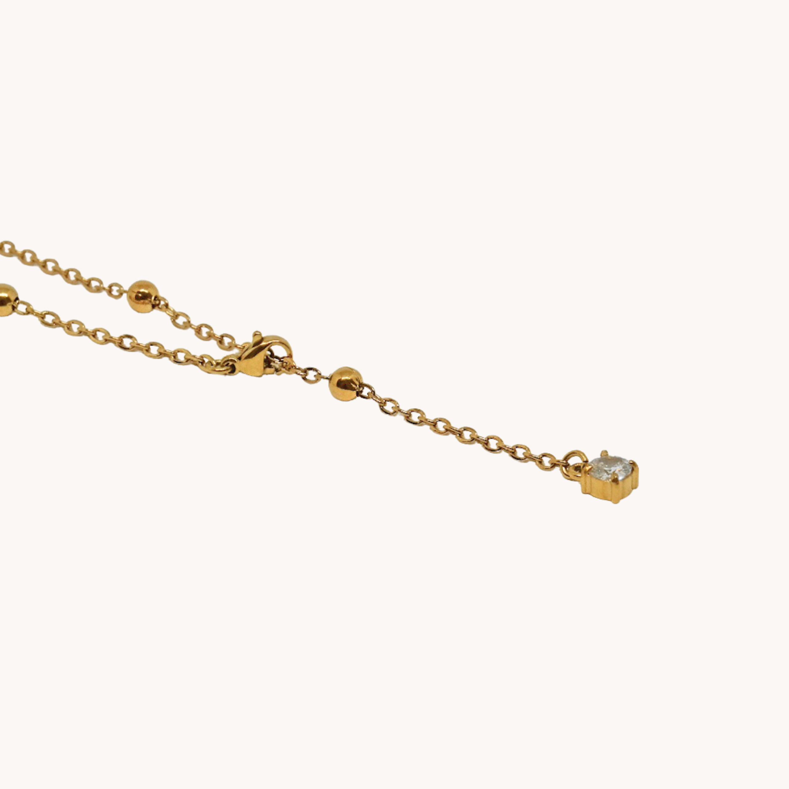 COLLANA LUNGA CON ZIRCONE
