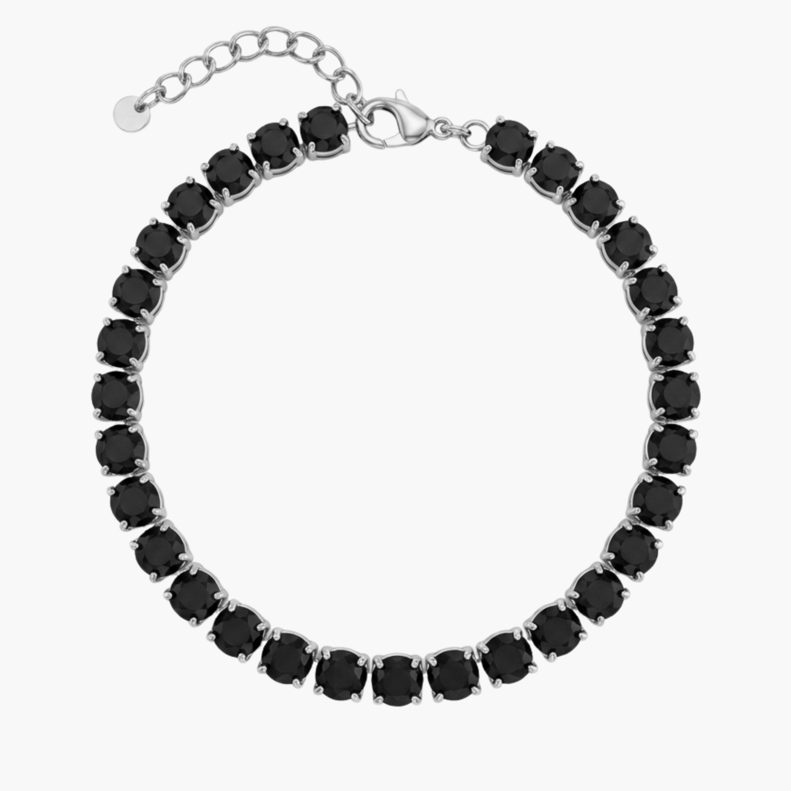 BRACCIALE TENNIS NERO