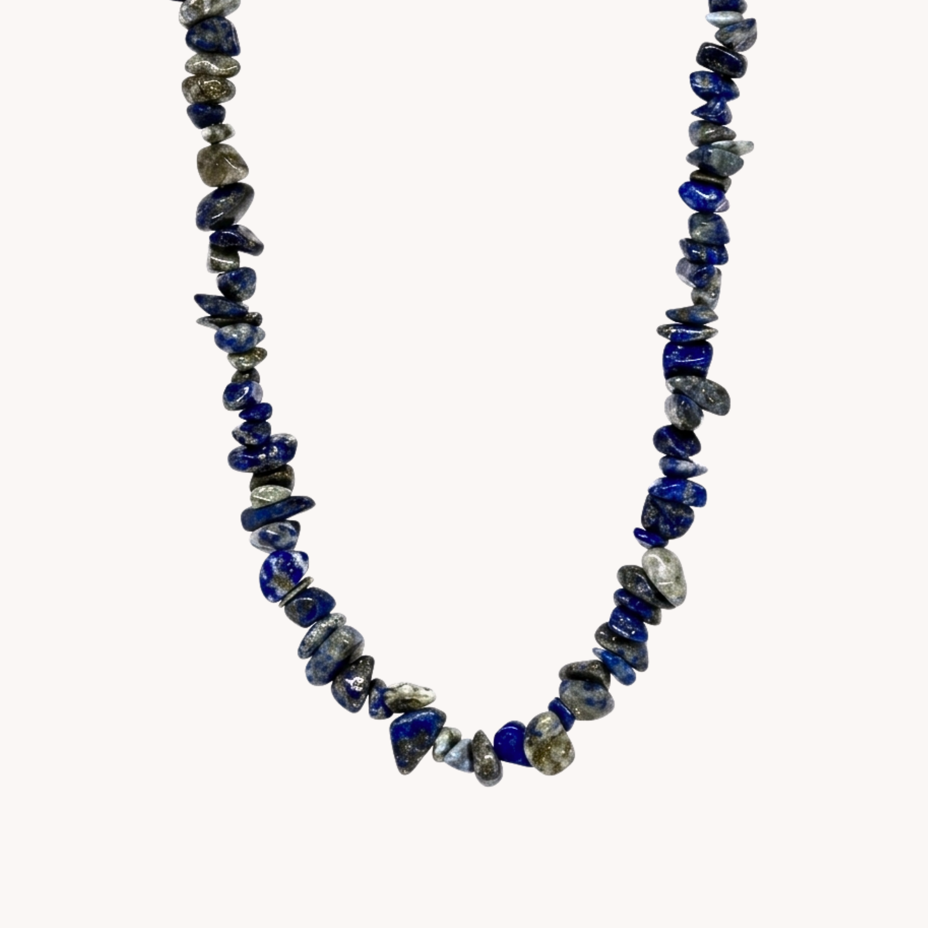 GIROCOLLO AGATE CHIPS - collana corta di pietre dure naturali a scaglie in acciaio oro o argento