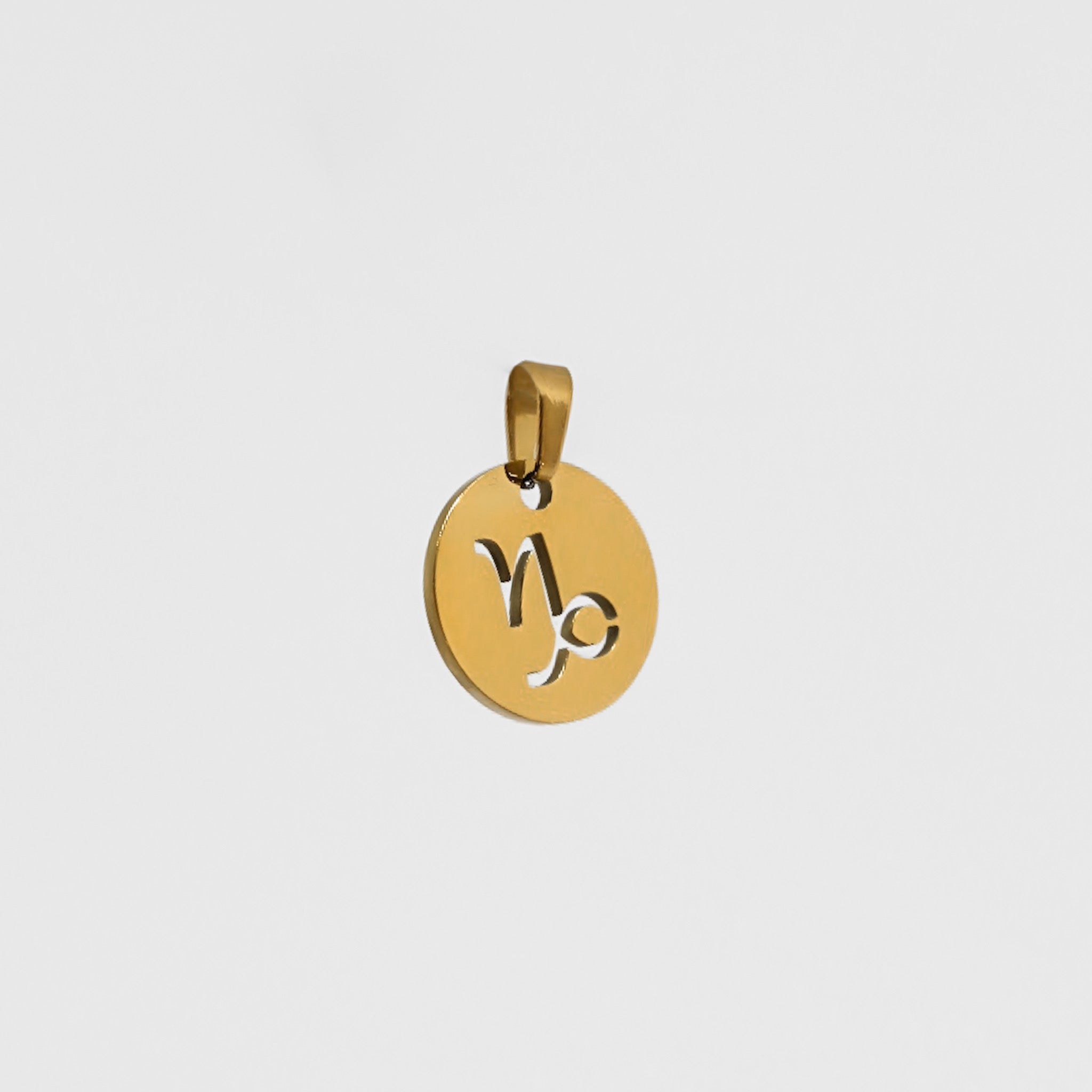 Ciondolo capricorno oro