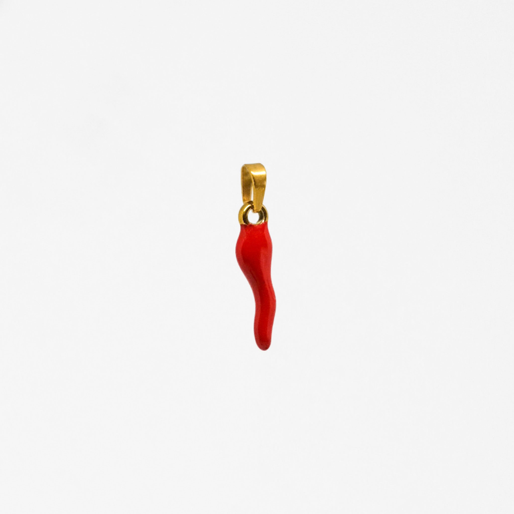 Ciondolo cornetto rosso