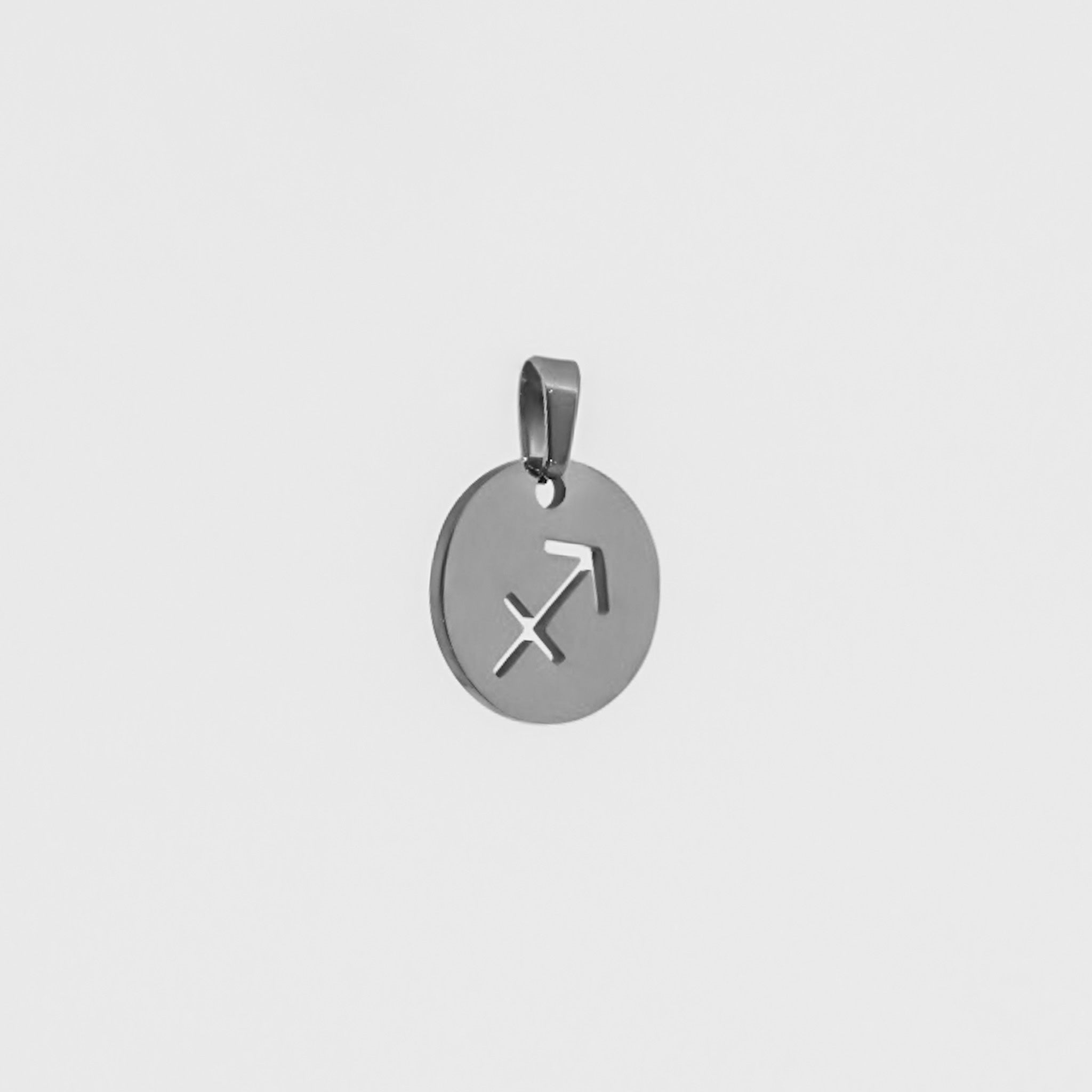 Ciondolo sagittario argento