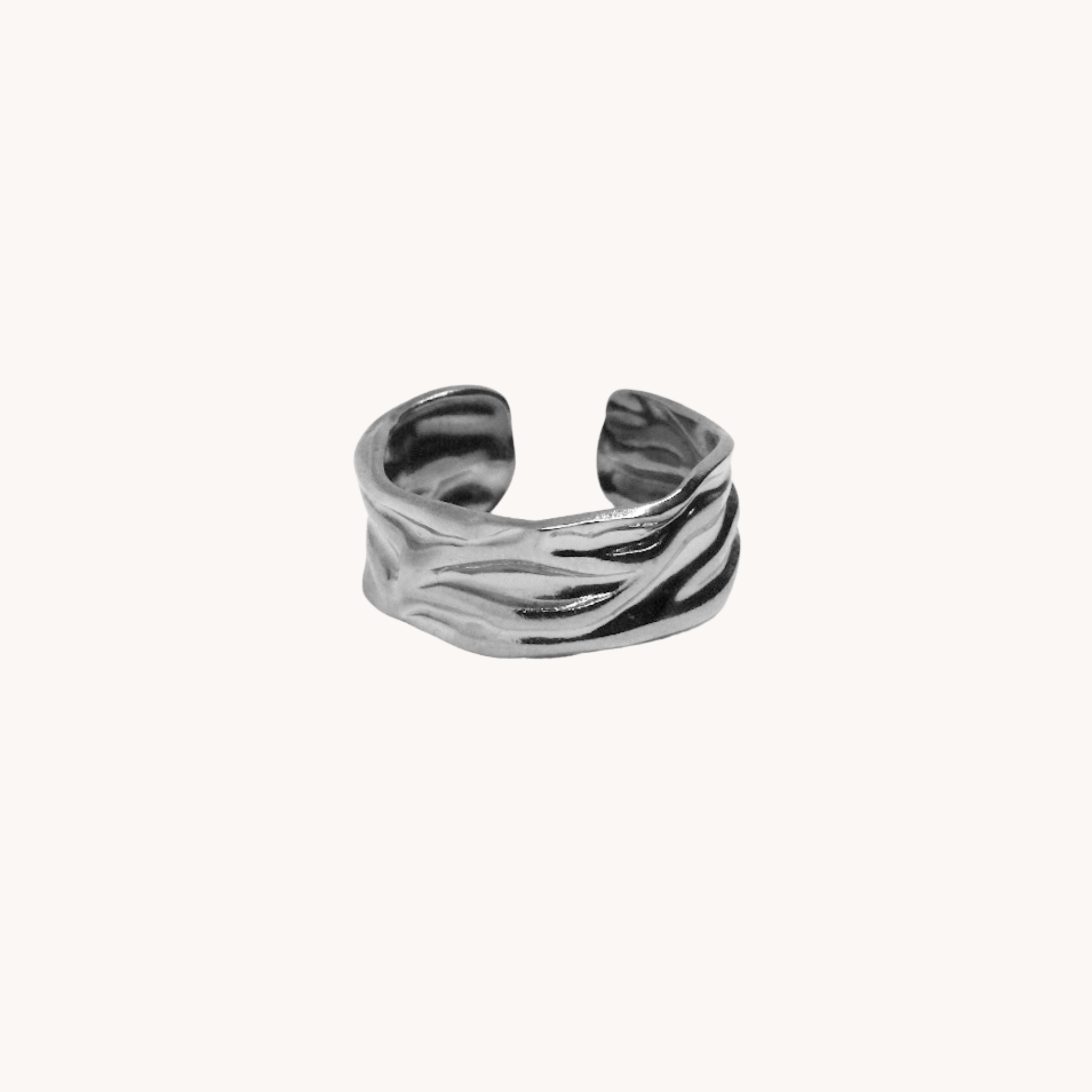 ANELLO FASCIA MARTELLATO