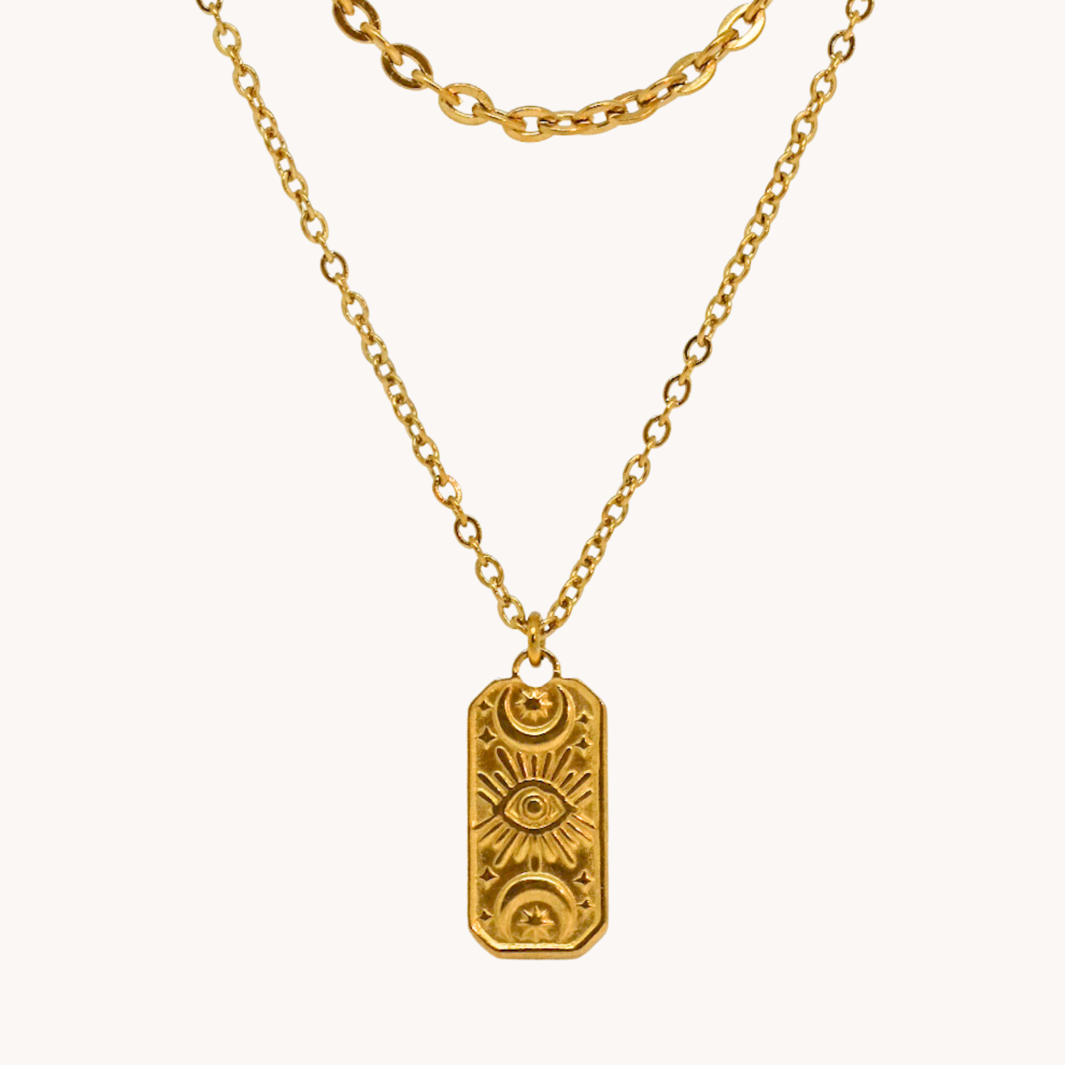 TRIPLA COLLANA OCCHIO
