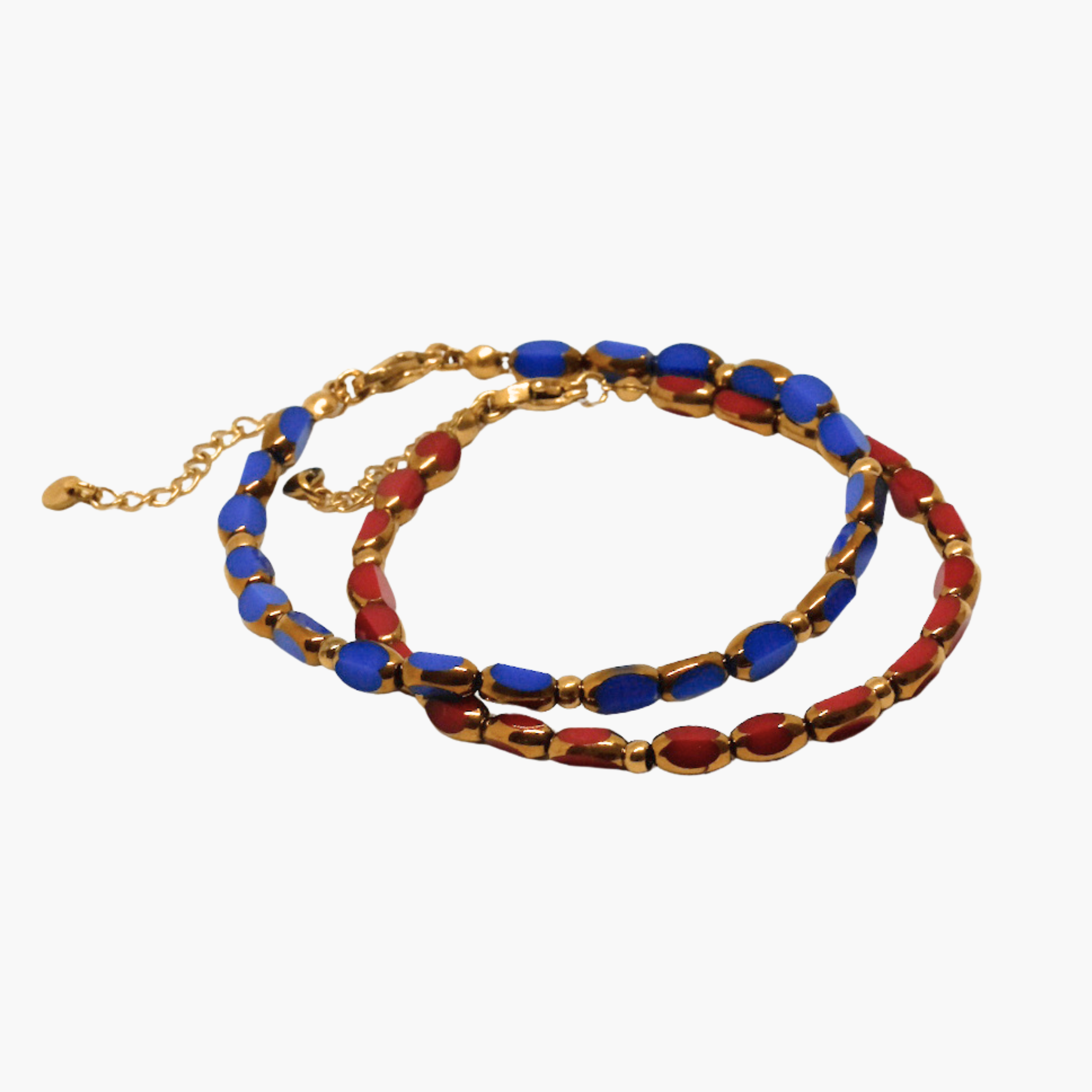 BRACCIALE PERLINE SMALTATE