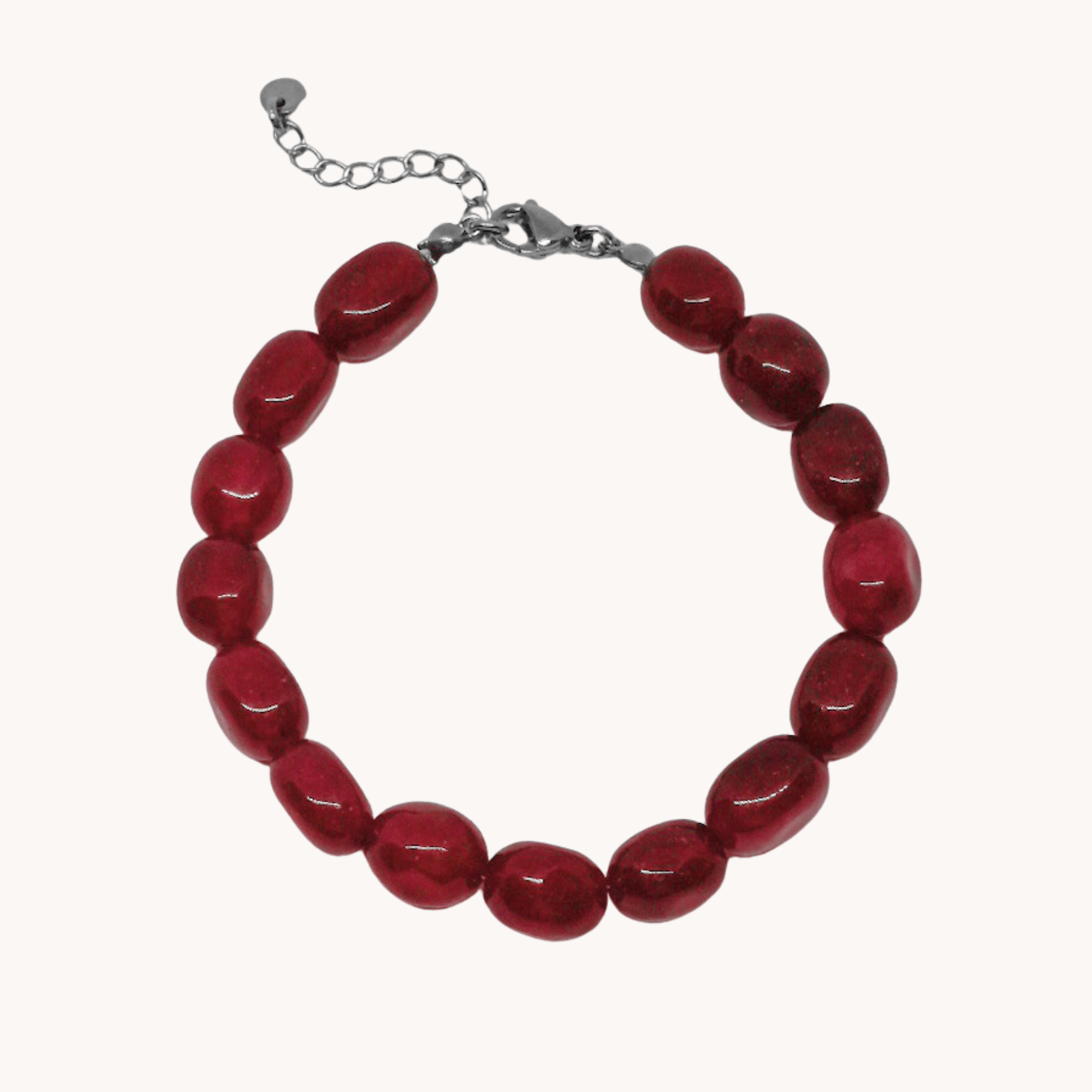 BRACCIALE PERLE DI GIADA