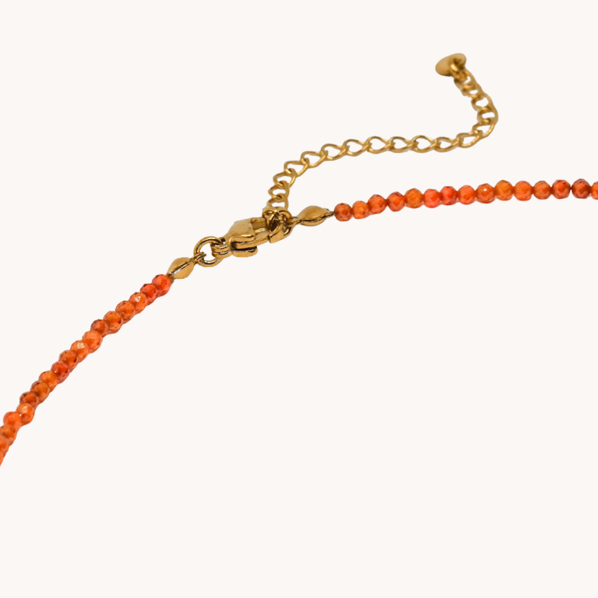 GIROCOLLO PERLINE RED ORANGE