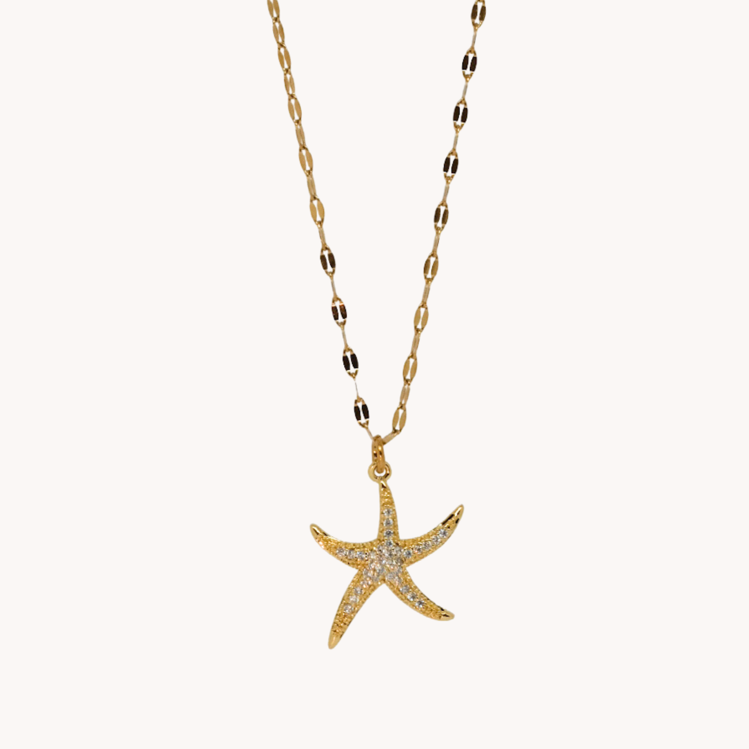 COLLANA STELLA MARINA ZIRCONATA