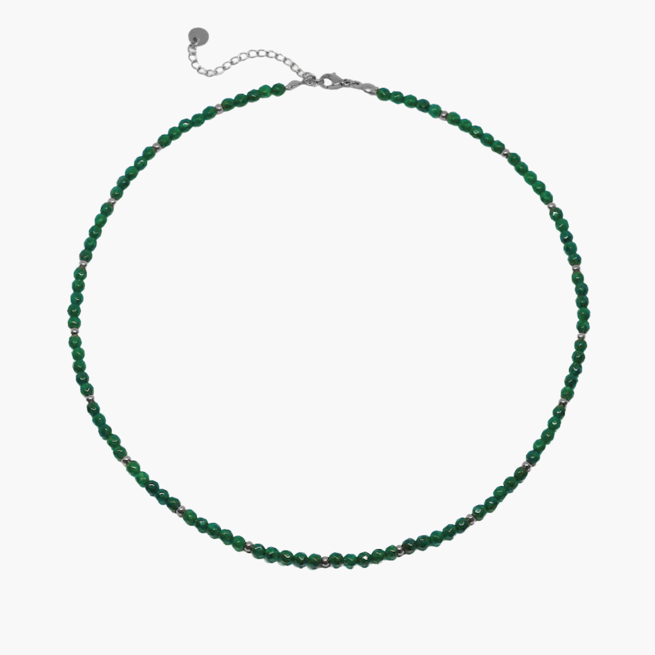 GIROCOLLO PERLINE VERDE