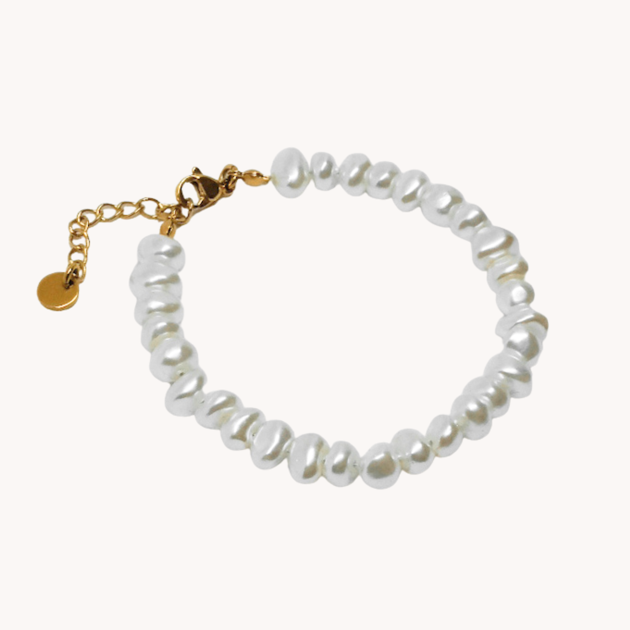 BRACCIALE PERLE IRREGOLARI