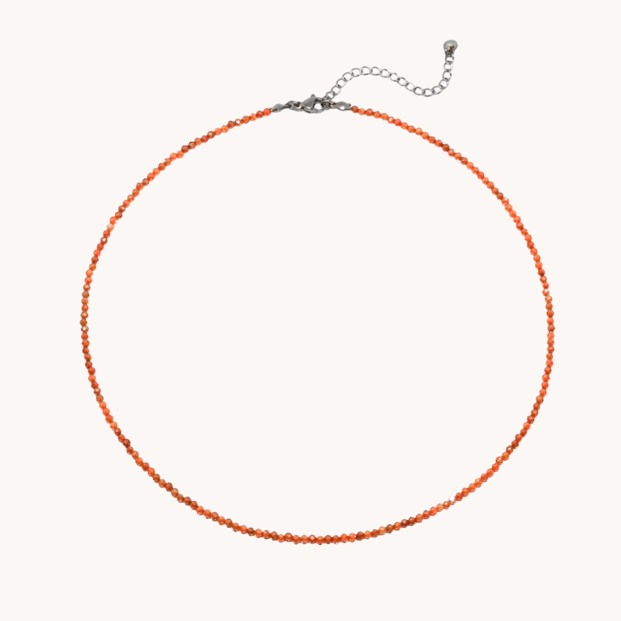 GIROCOLLO PERLINE RED ORANGE