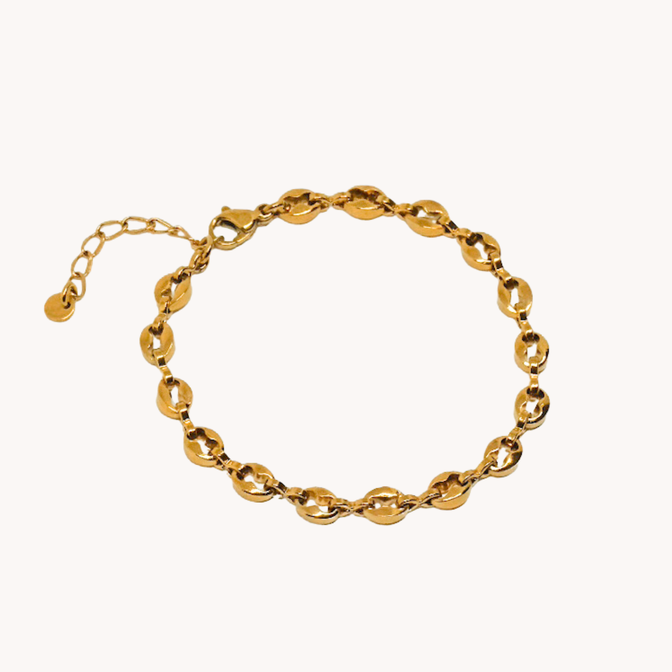 BRACCIALE CATENA BOMBATA
