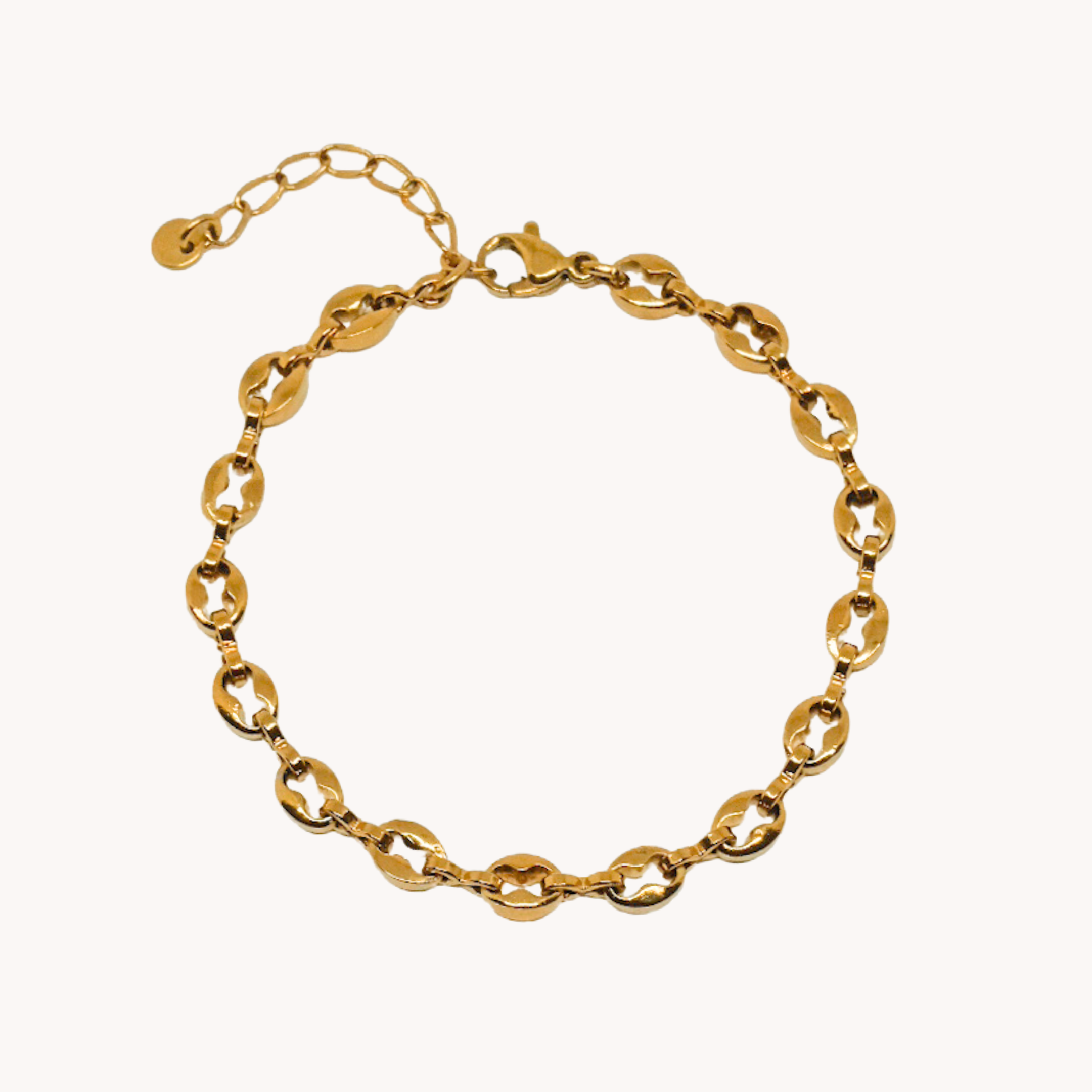 BRACCIALE CATENA BOMBATA