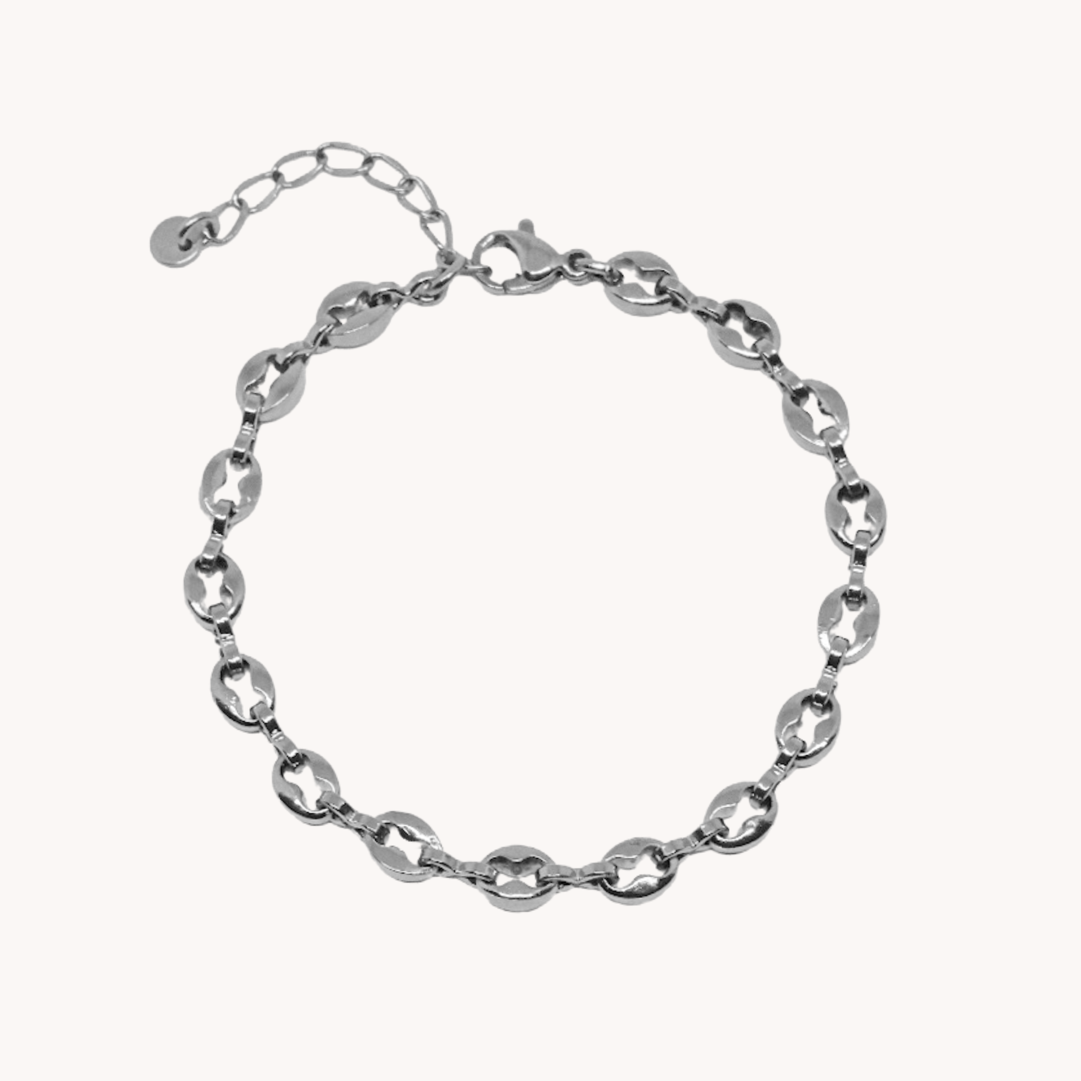 BRACCIALE CATENA BOMBATA