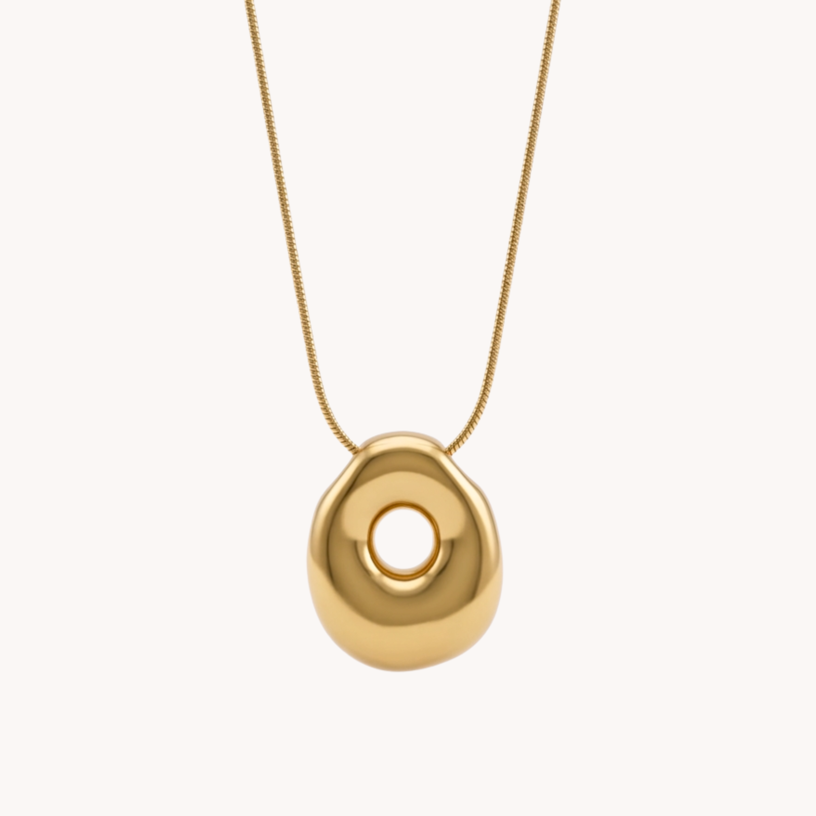 COLLANA IDENTITY IN ACCIAIO - scegli la tua lettera
