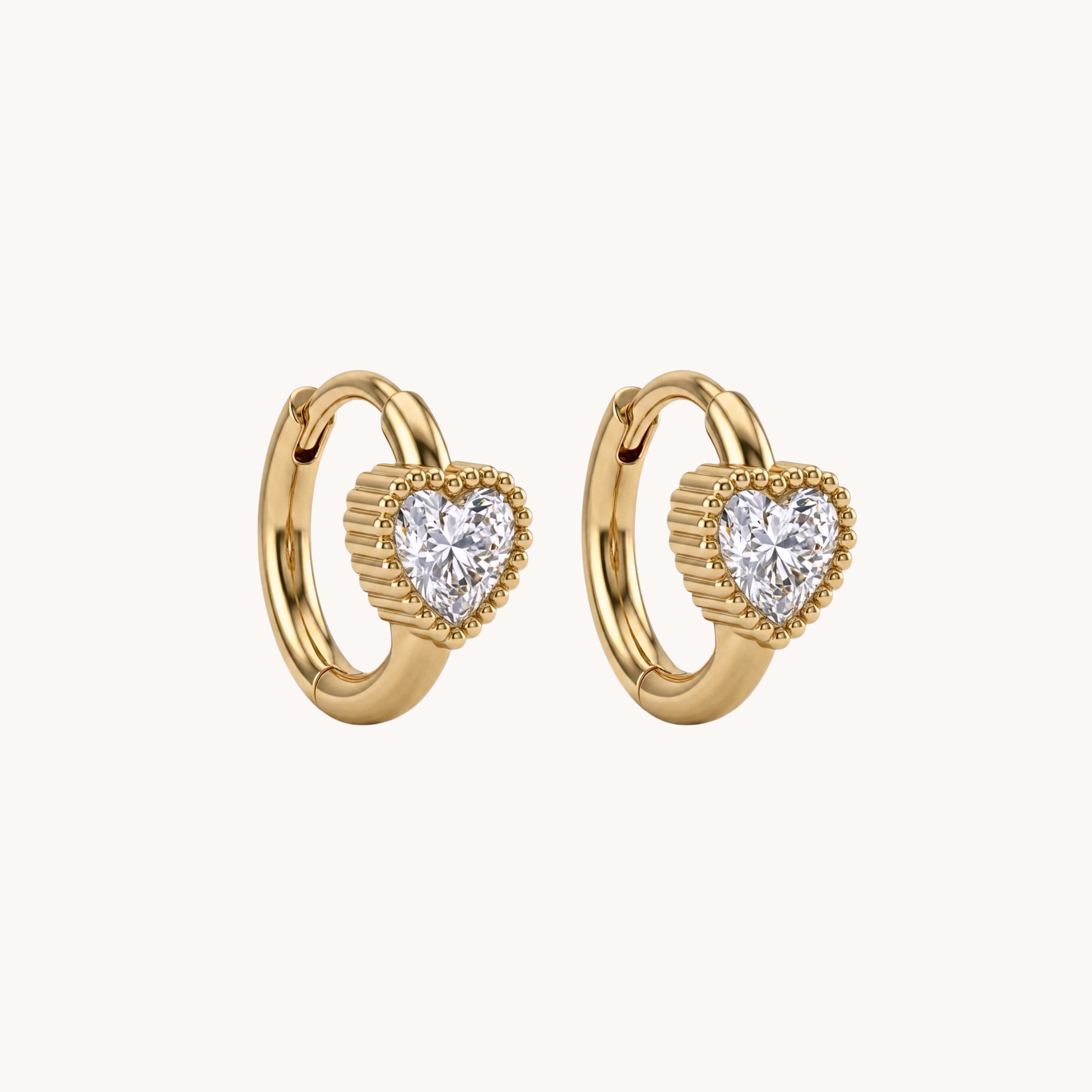 COPPIA ORECCHINI CUORE