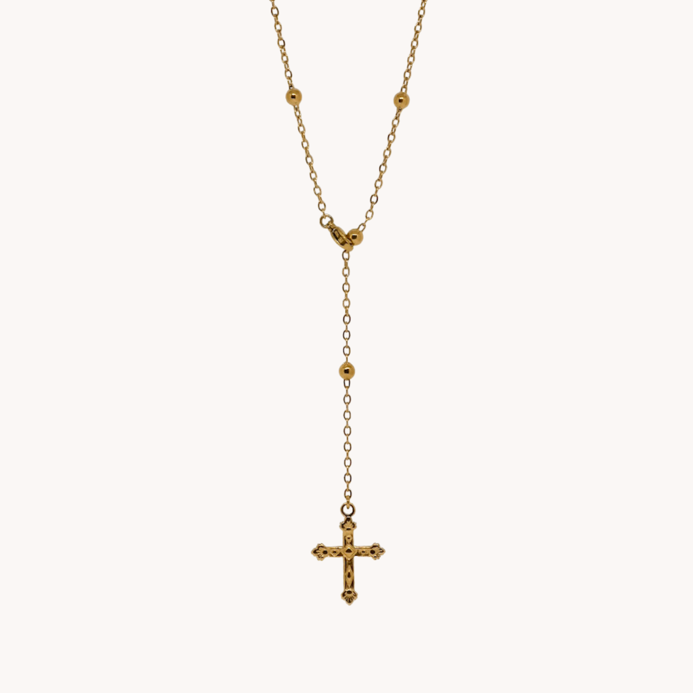 COLLANA CROCE PENDENTE