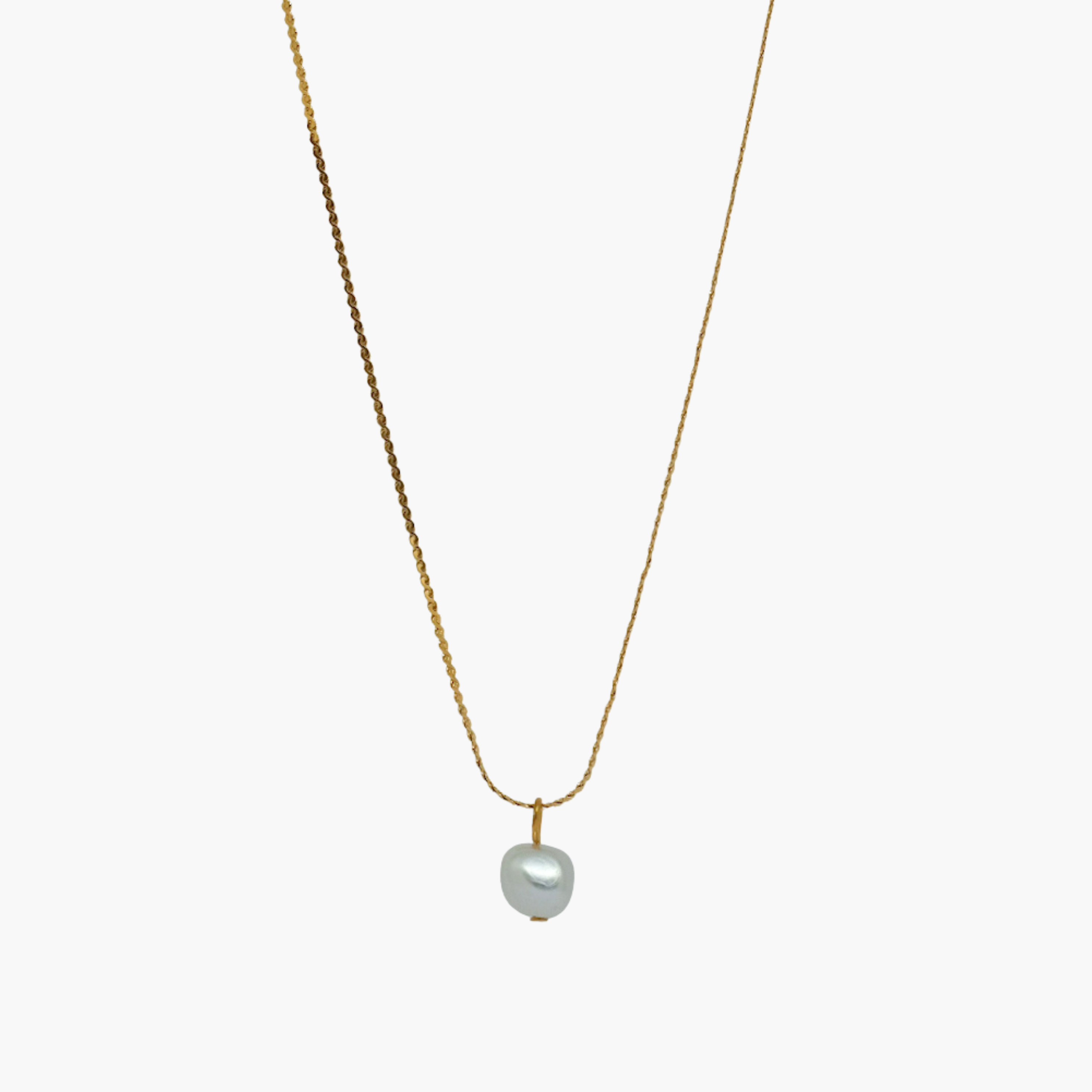 COLLANA PERLA SILVER
