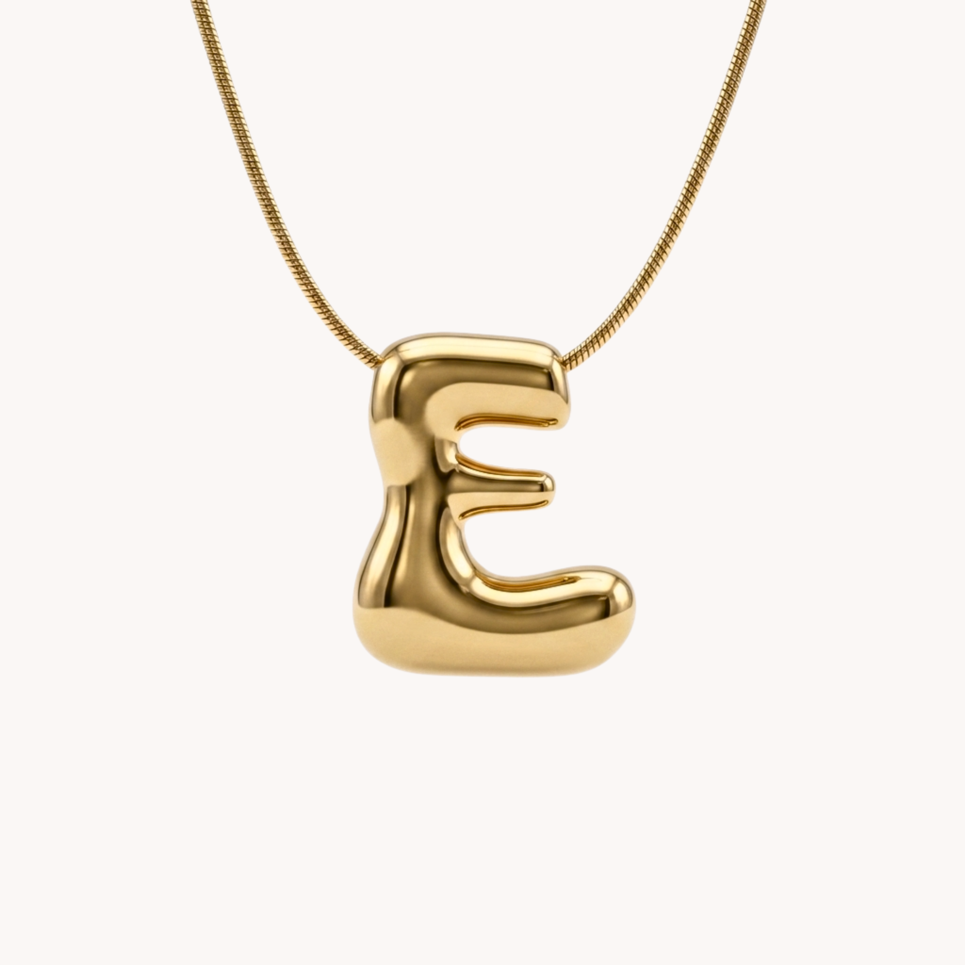 COLLANA IDENTITY IN ACCIAIO - scegli la tua lettera
