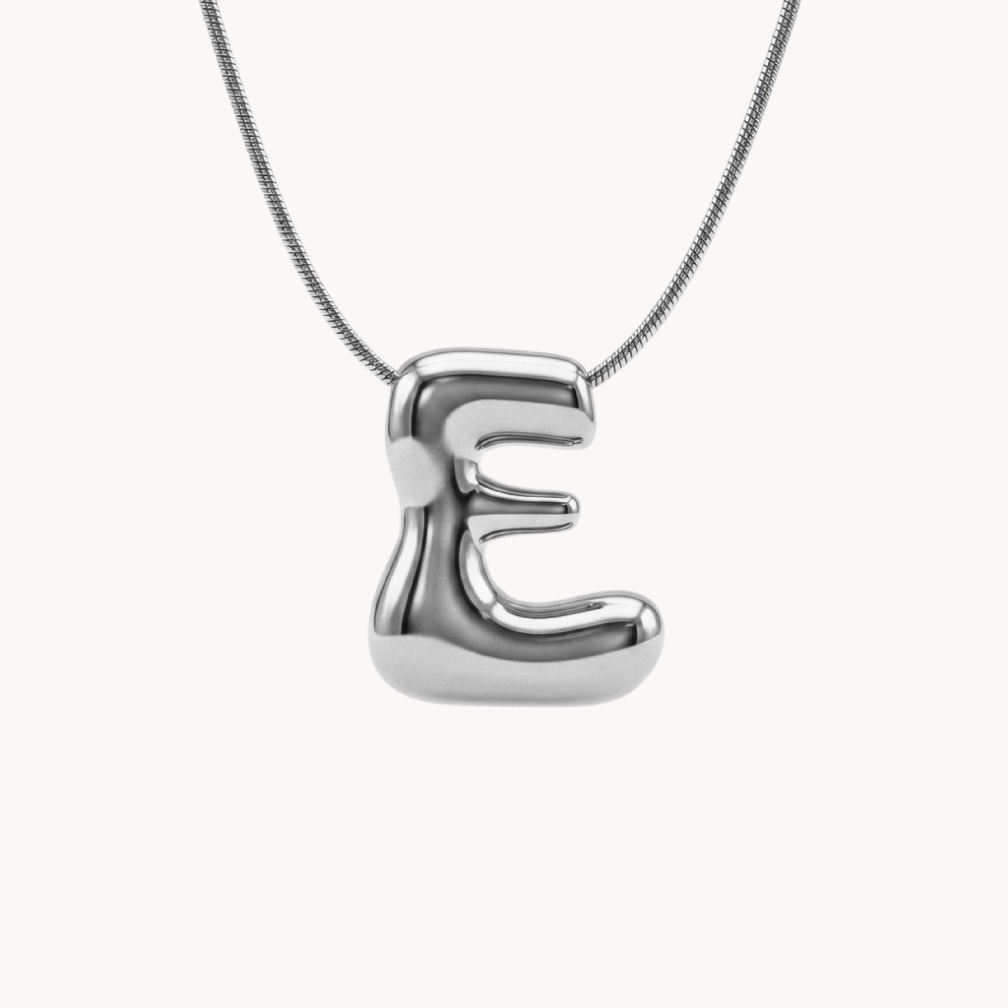 COLLANA IDENTITY IN ACCIAIO - scegli la tua lettera