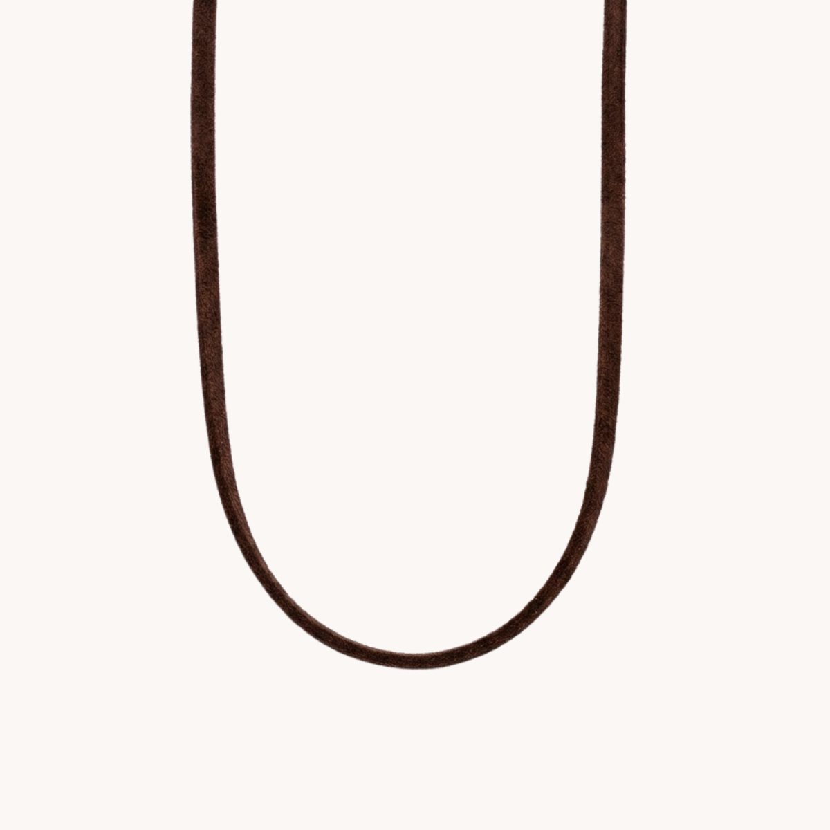 Choker Scamosciato - Dettaglio Chiusura - VANDEM