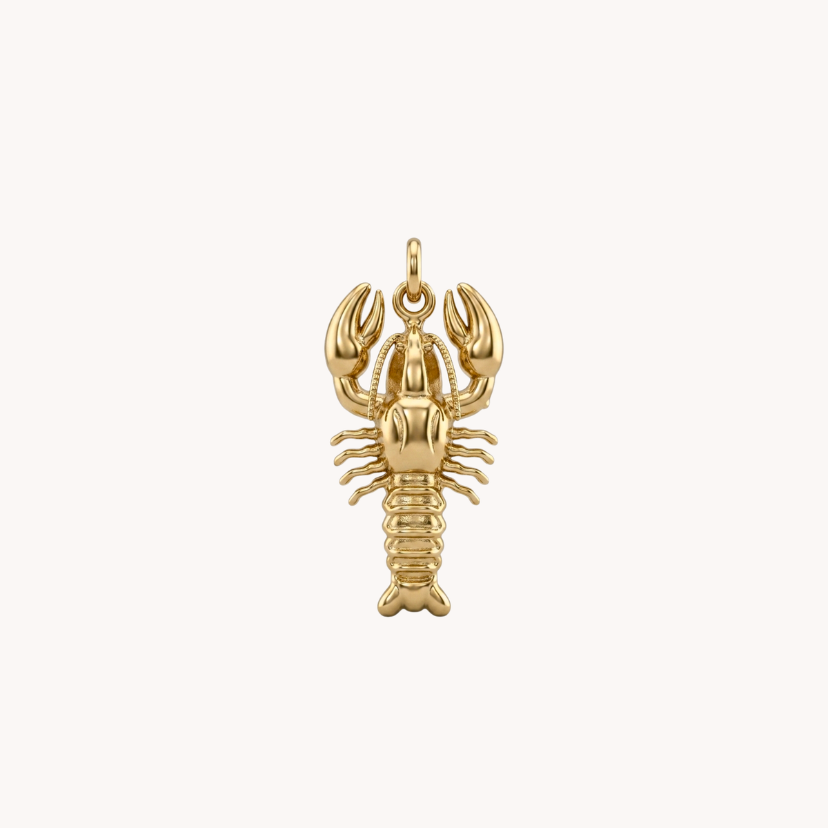 Ciondolo aragosta 3D Sculptural Lobster oro - VANDEM