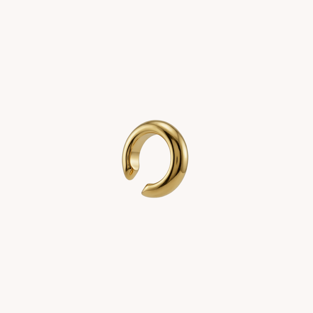 Ear Cuff Mini Oro Fascia Bombata - VANDEM