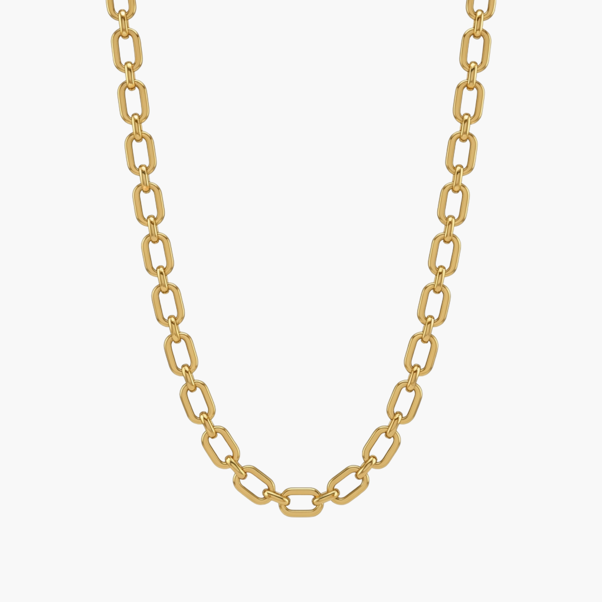 Girocollo Rectangle Link - VANDEM