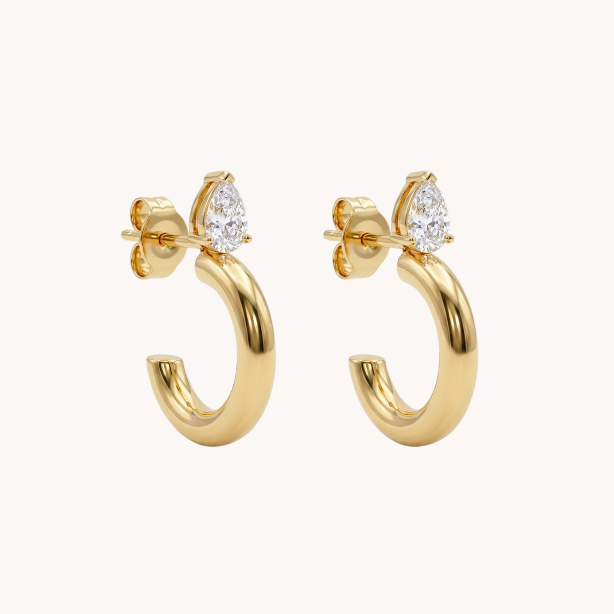 COPPIA ORECCHINI STARLIGHT HOOPS