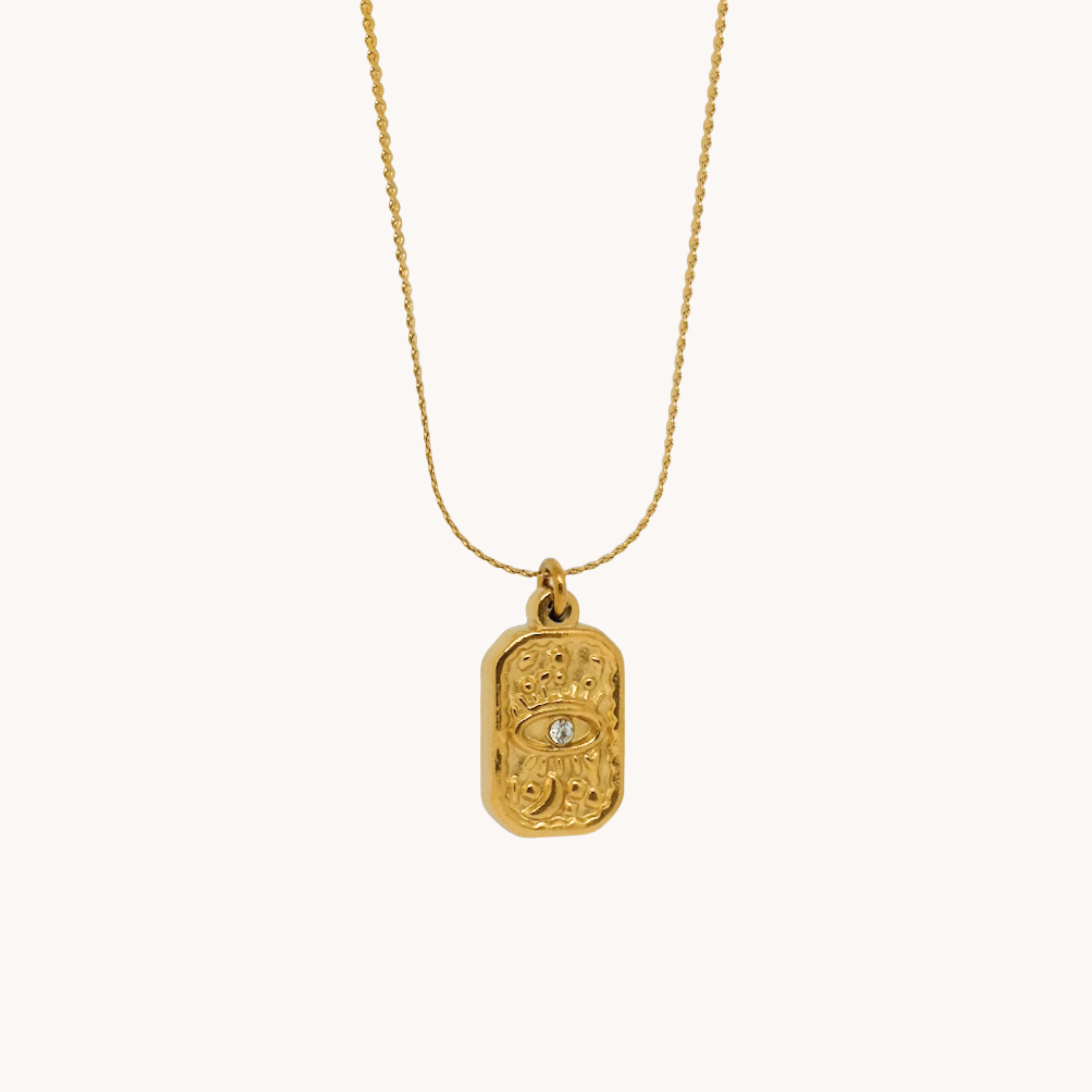COLLANA MEDAGLIA OCCHIO