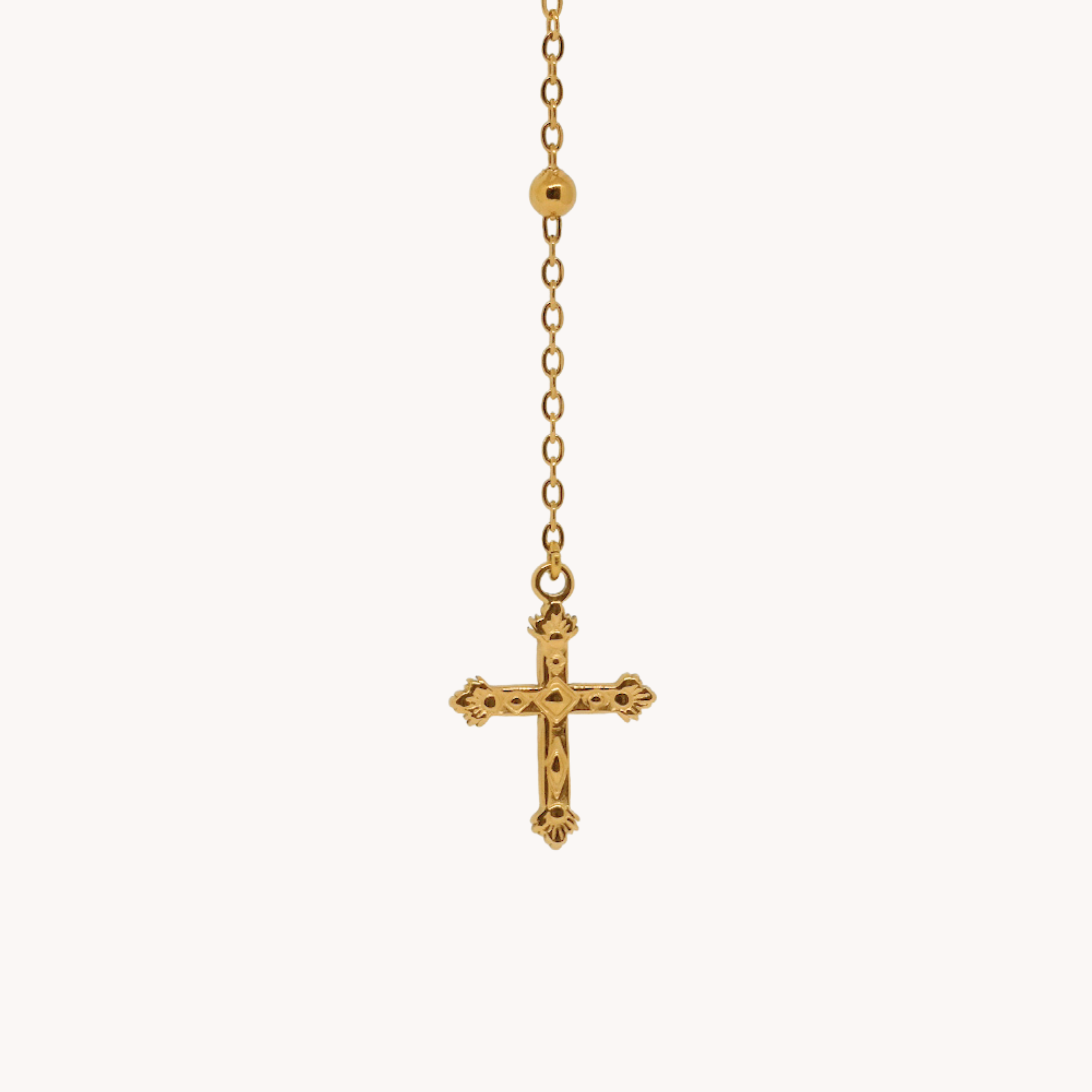 COLLANA CROCE PENDENTE